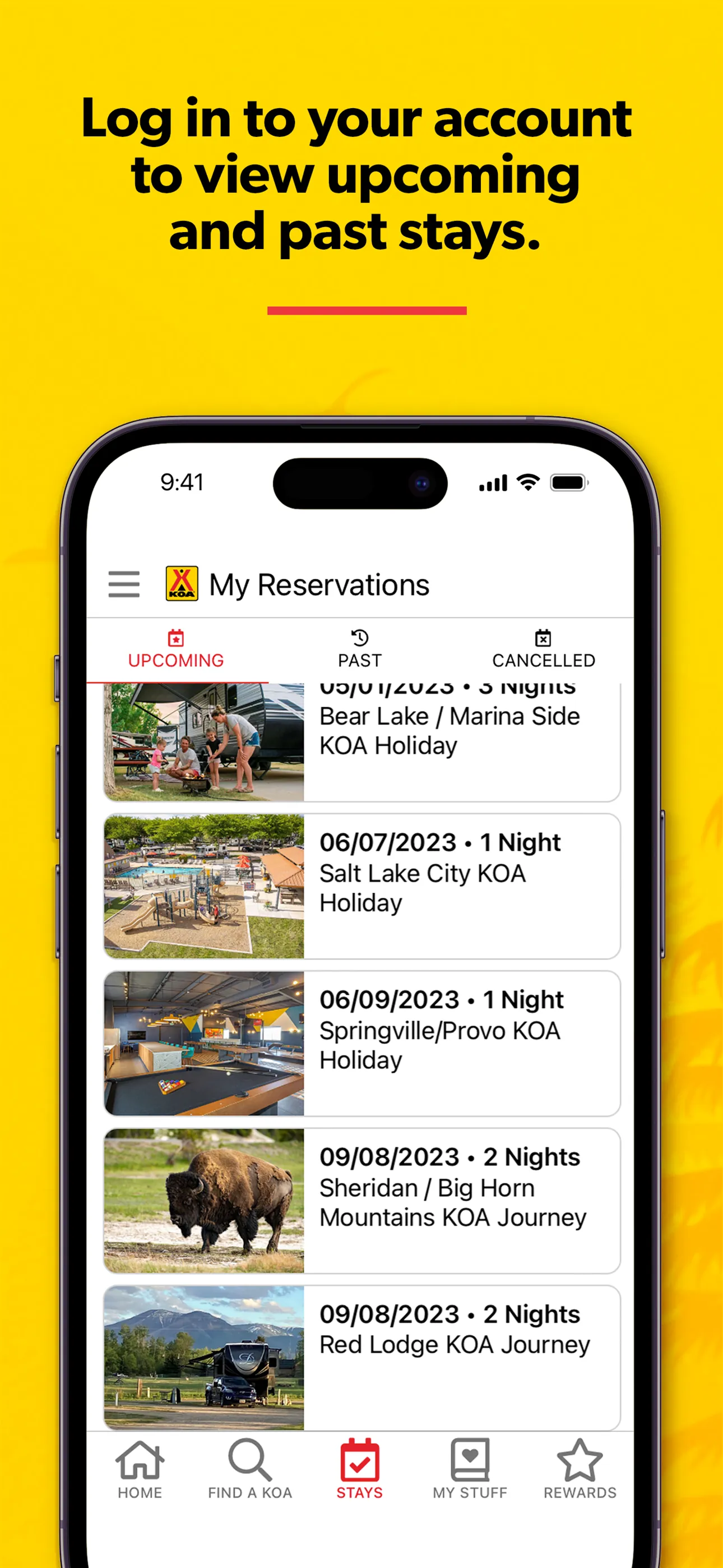 KOA | RV, Cabin & Tent Camping iphone screenshot 3