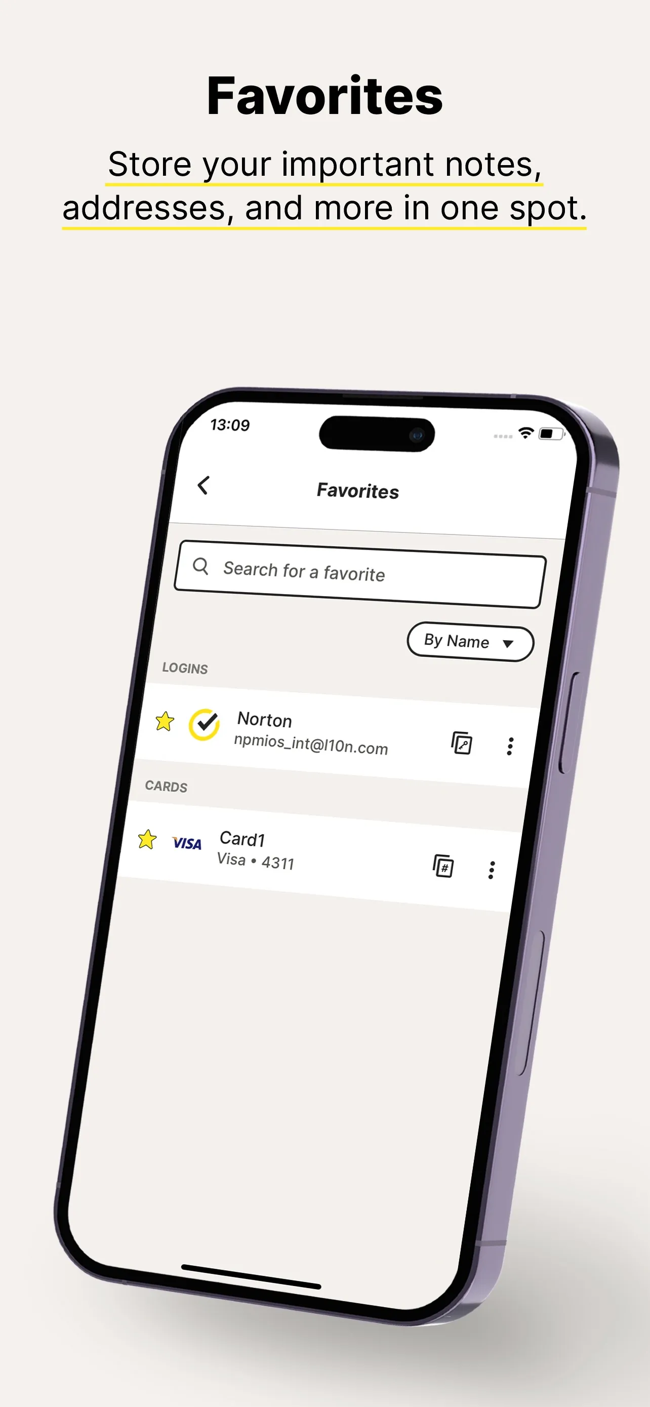 Norton Password Manager iphone screenshot 8