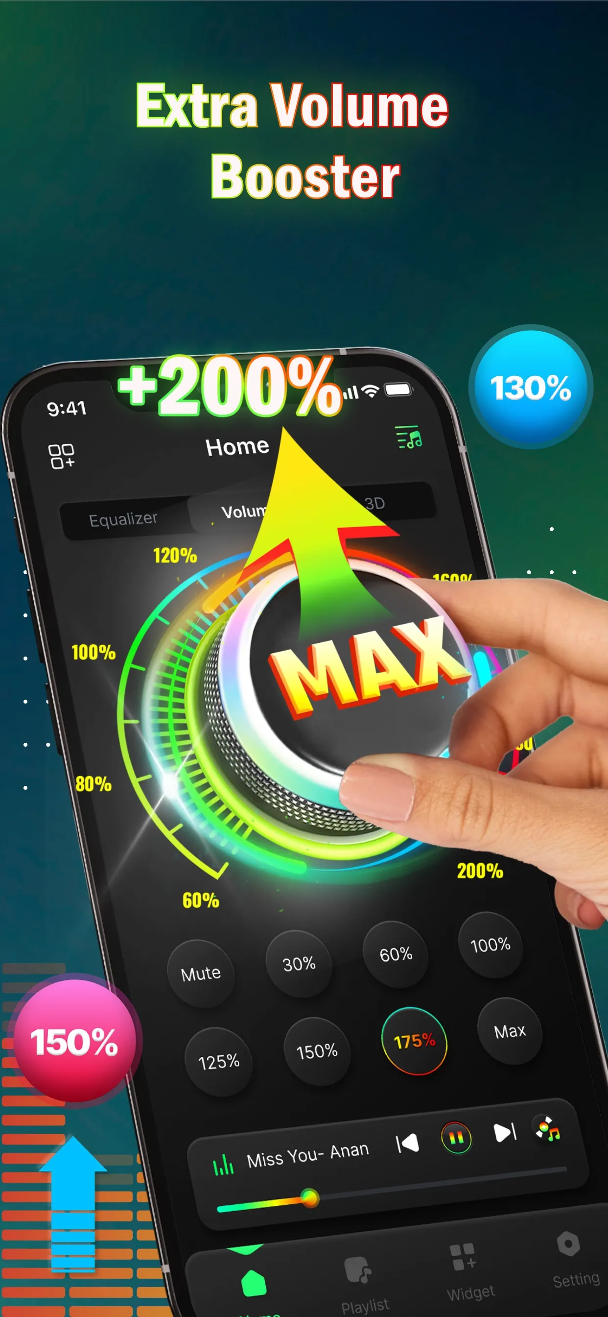 Volume Booster - EQ Amplifier iphone screenshot 8
