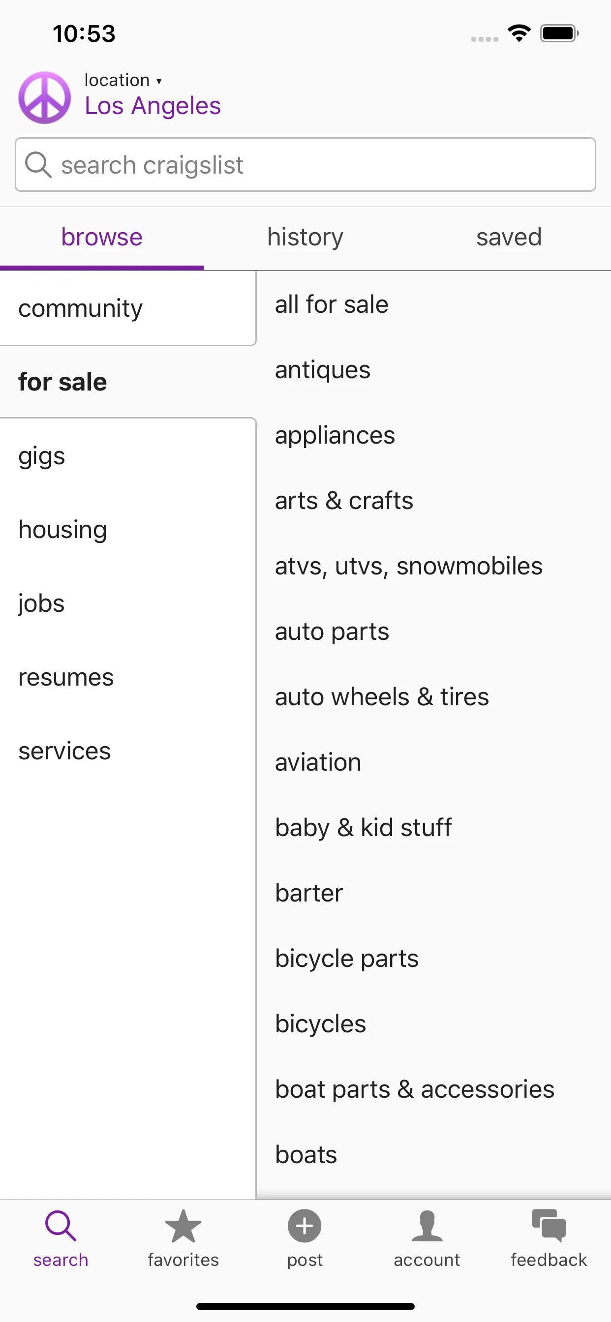 craigslist iphone screenshot 6