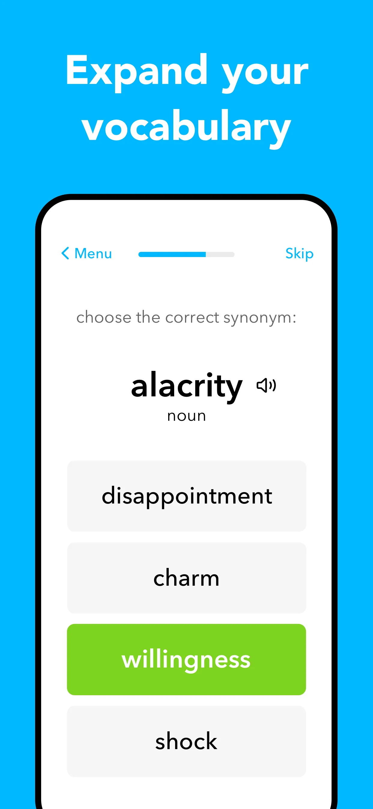 WordPal - Vocabulary Builder iphone screenshot 1