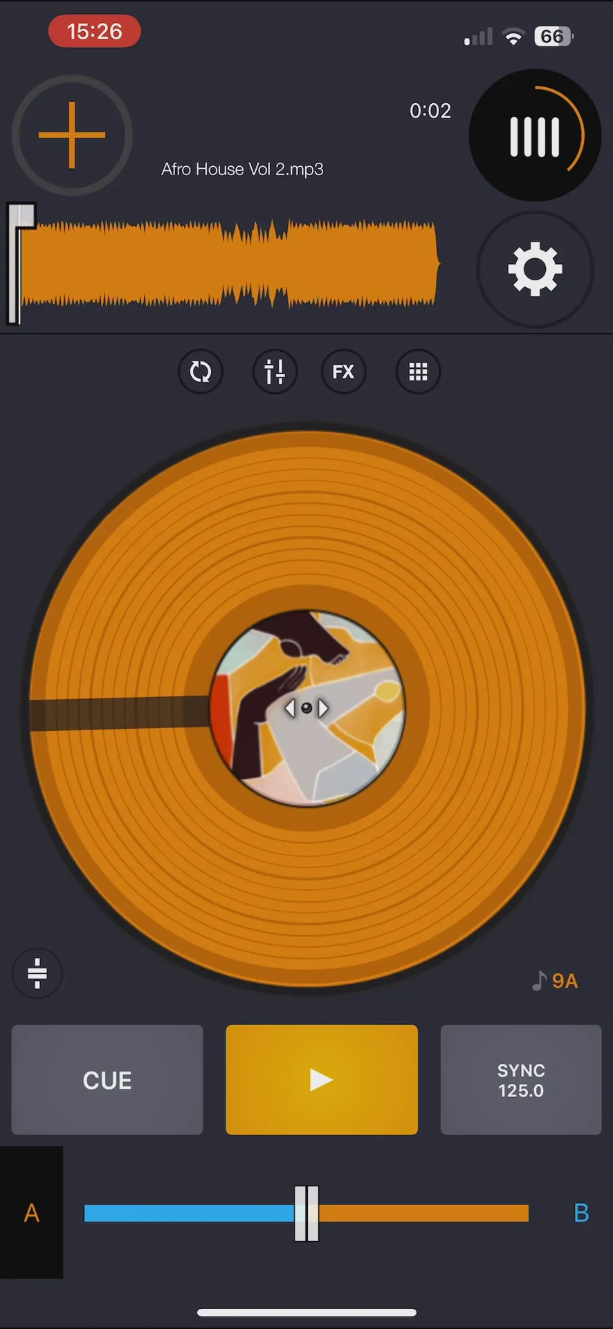 Cross DJ - Music Mixer App iphone screenshot 1