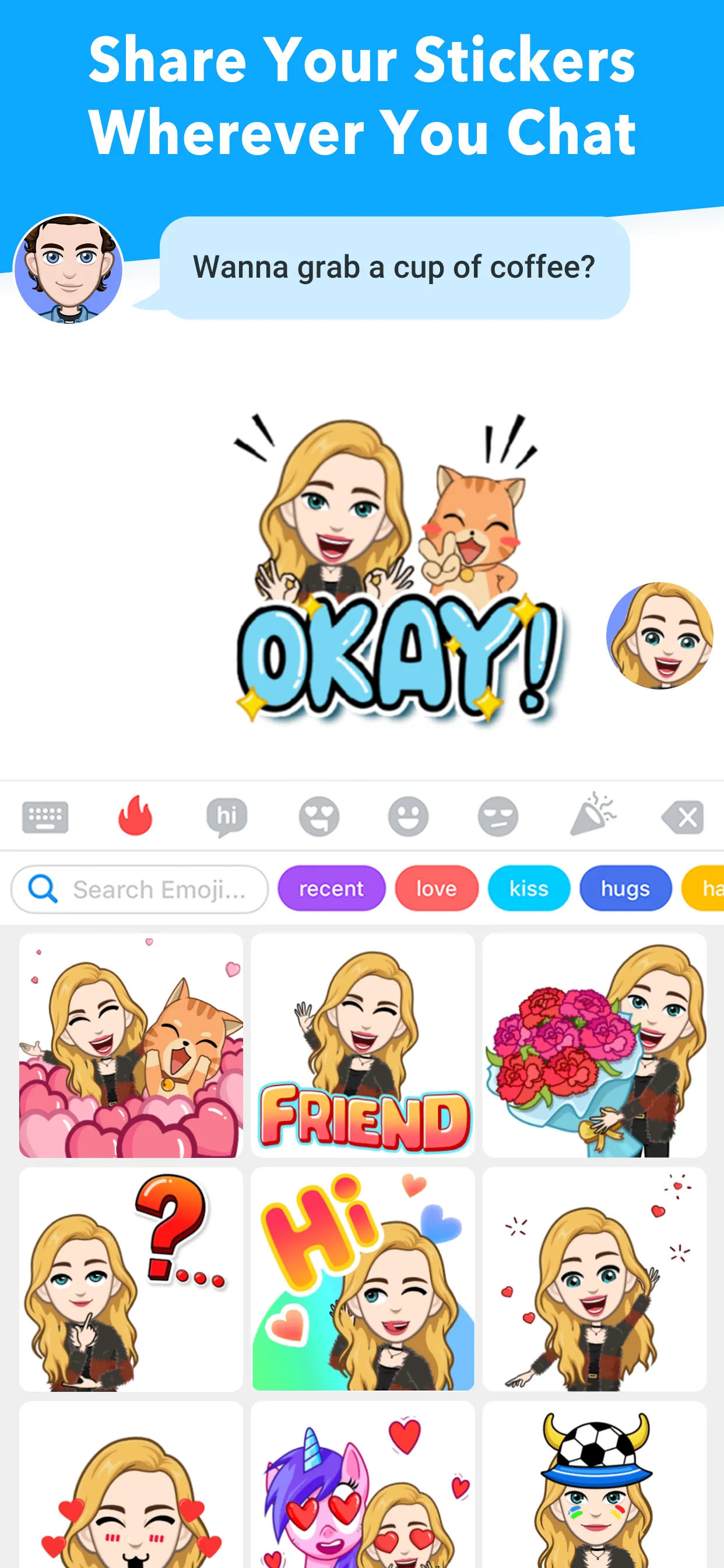 Avatar & Cartoon Maker: Zmoji iphone screenshot 2