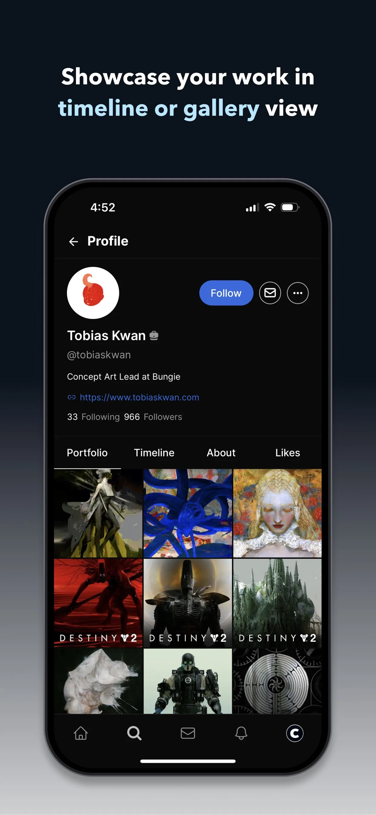 Cara: Art & Social iphone screenshot 1
