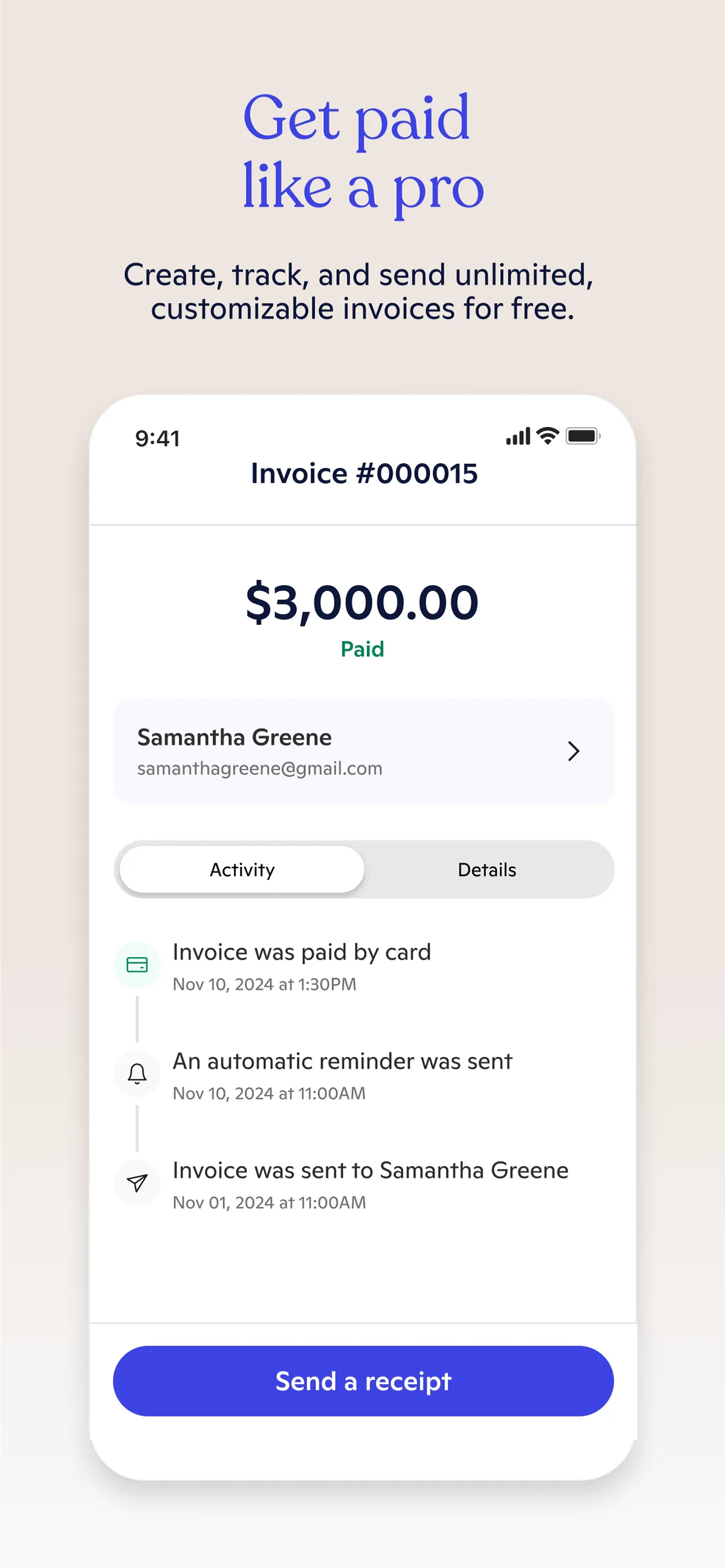 Novo - Small Business Checking iphone screenshot 6