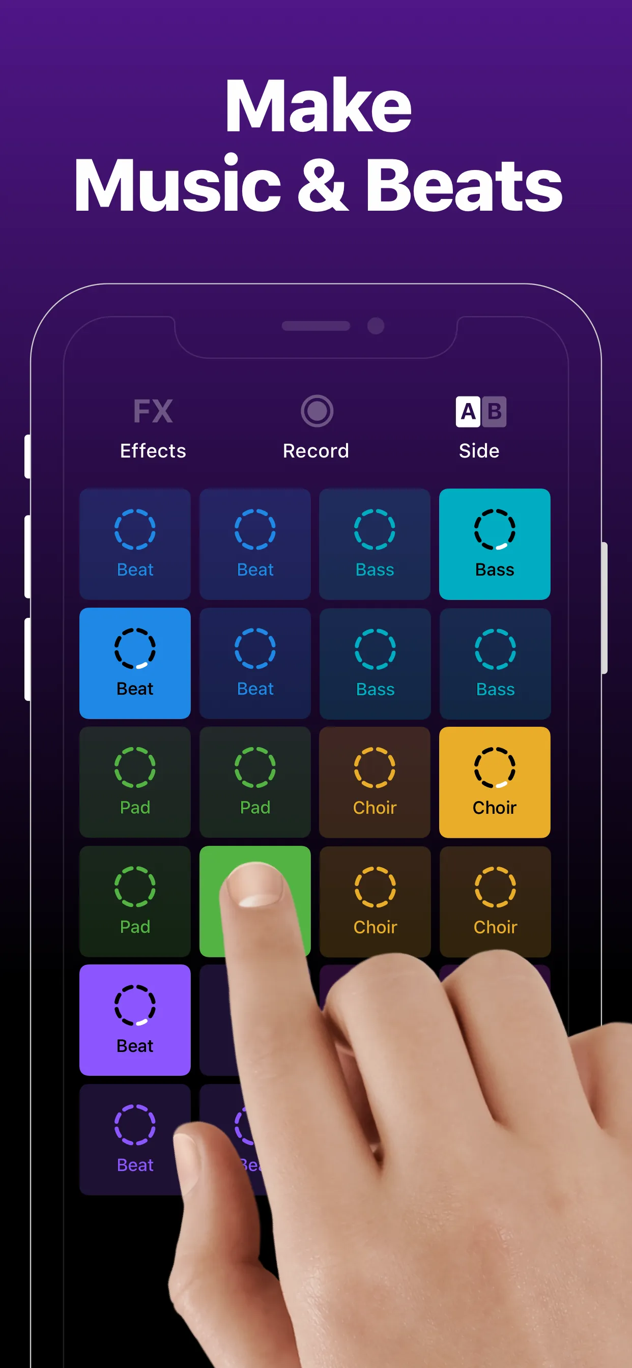 Groovepad - Music & Beat Maker iphone screenshot 2