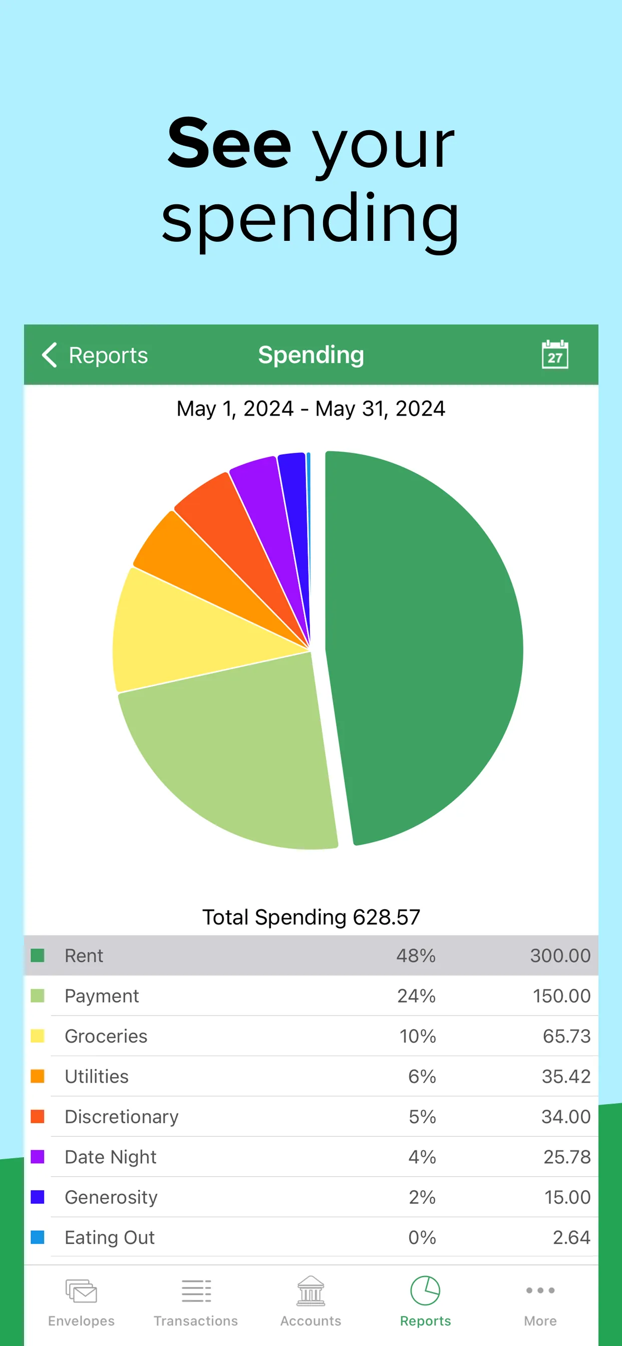 Goodbudget Budget Planner iphone screenshot 3
