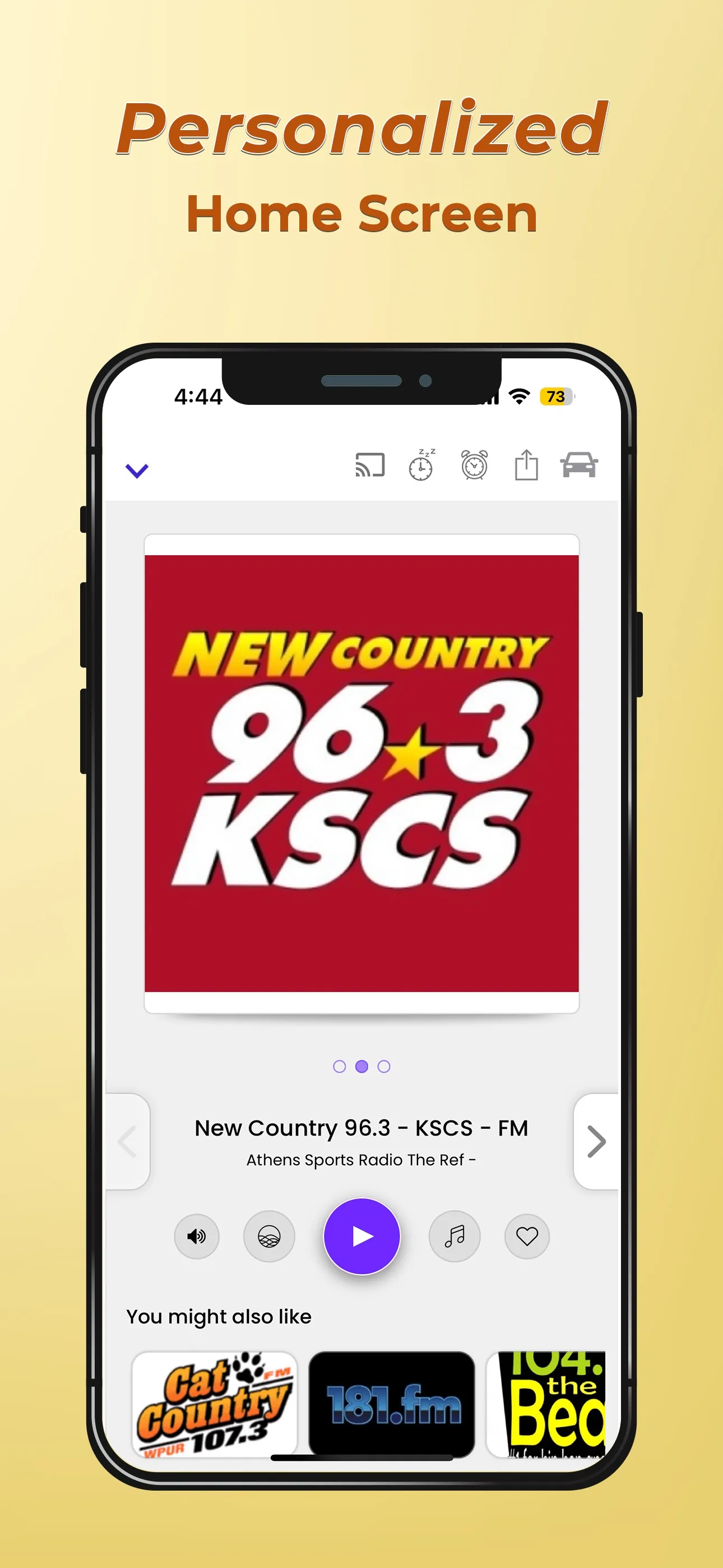 Radio FM: Music, News & Sports iphone screenshot 8