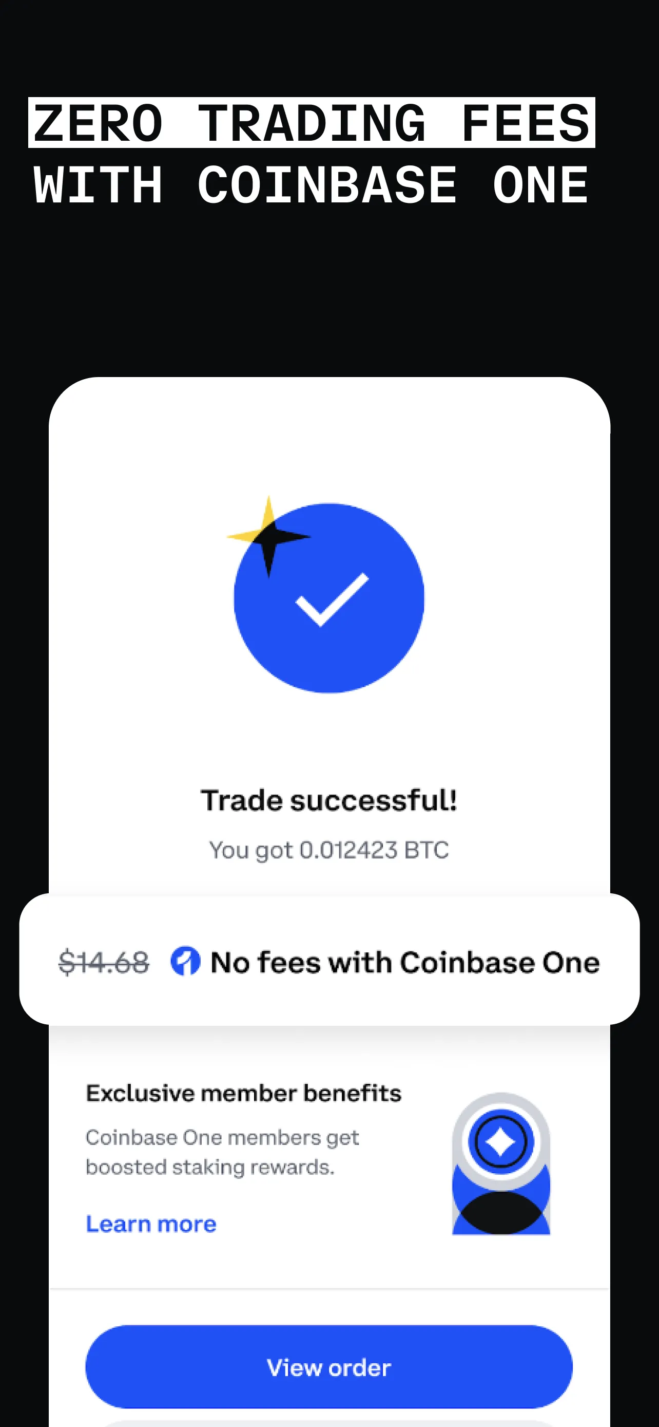 Coinbase: Buy BTC, ETH, SOL iphone screenshot 3