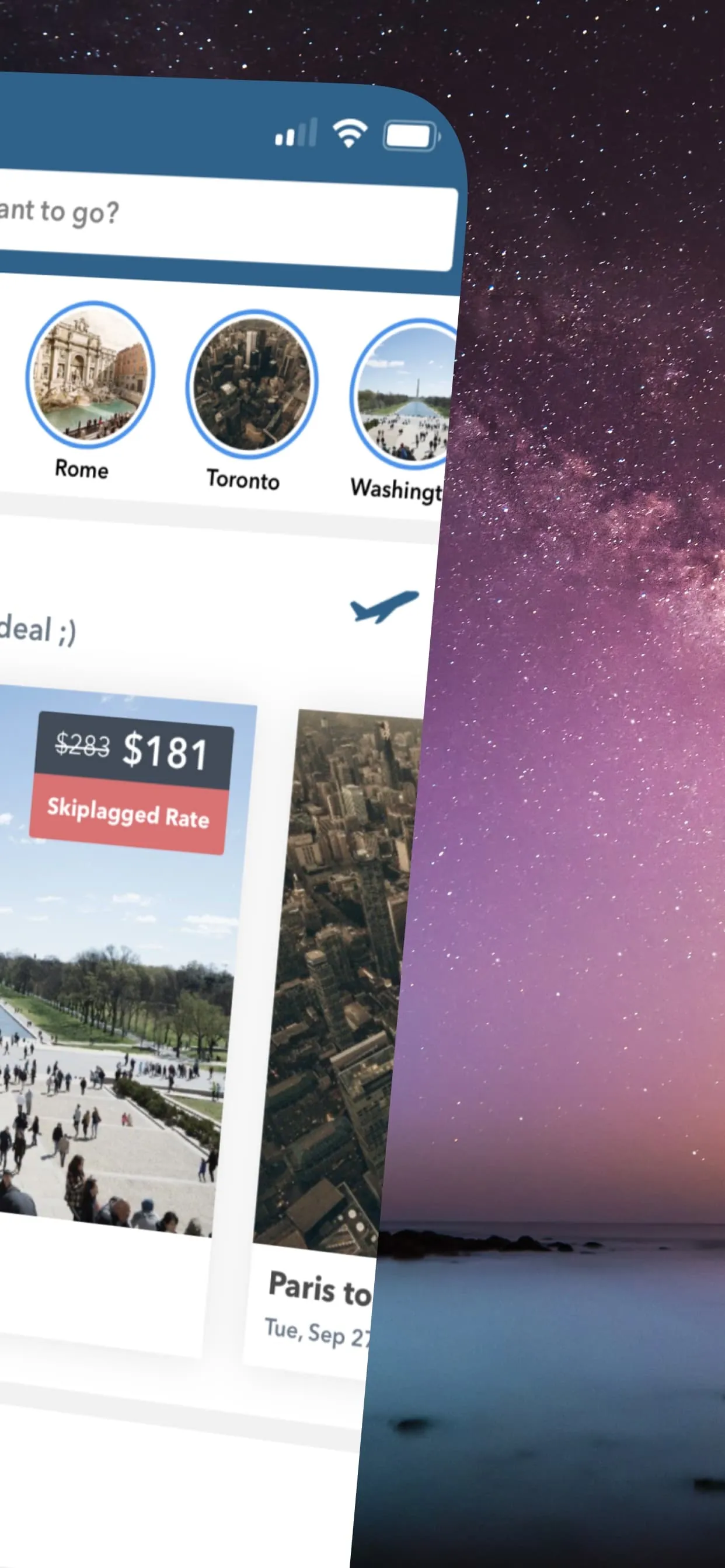 Skiplagged - Travel Hacks iphone screenshot 3