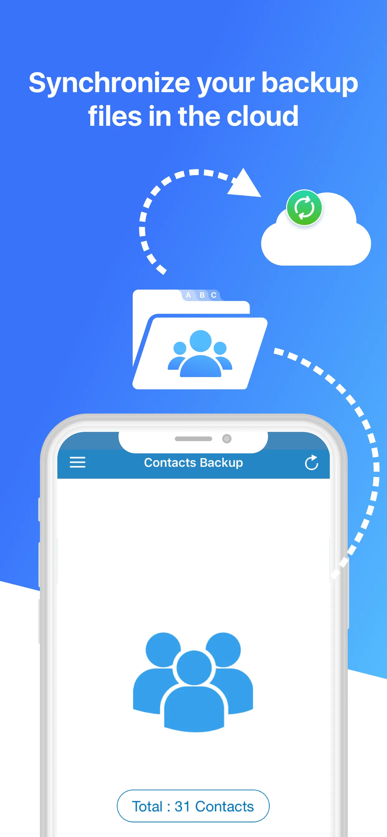 Contacts Backup Pro & Restore iphone screenshot 3