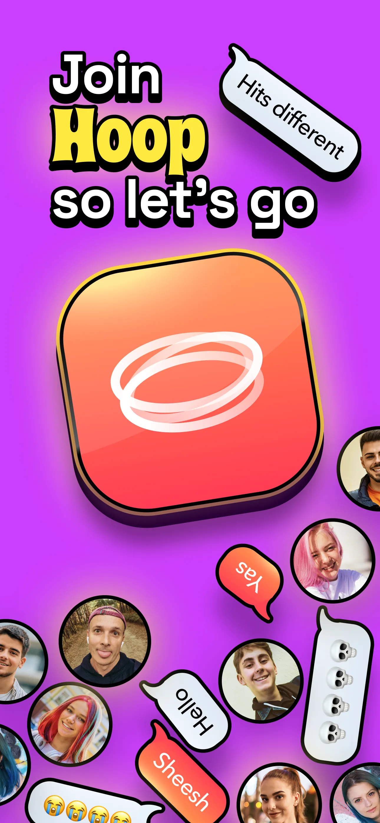 Hoop - make new friends iphone screenshot 6