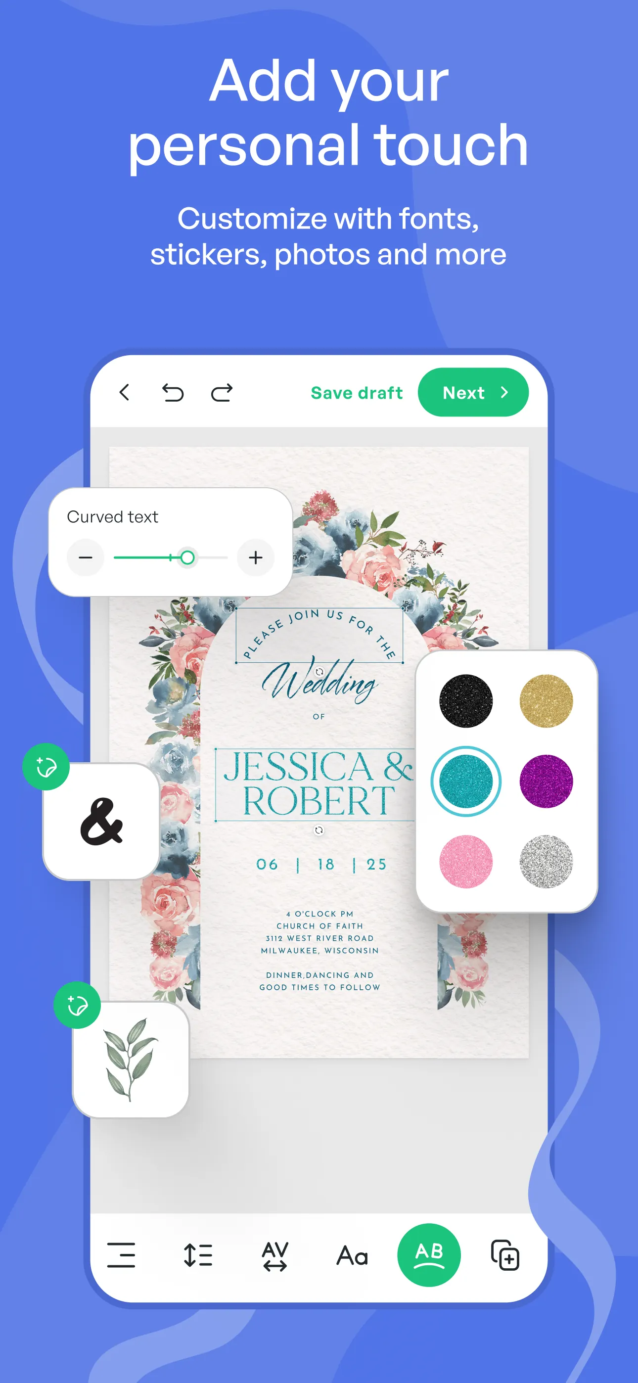 Invitation Maker: Cards & RSVP iphone screenshot 7
