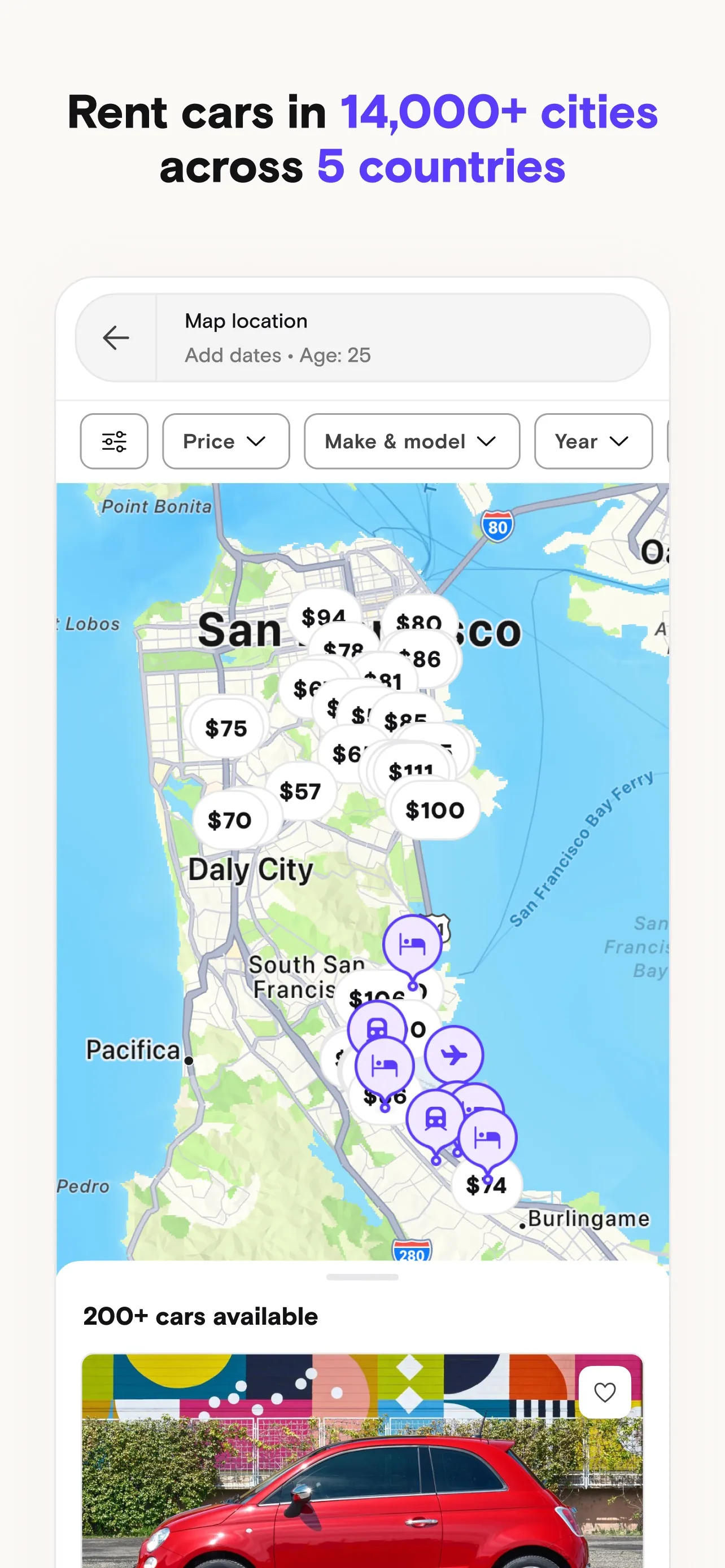Turo — Car rental marketplace iphone screenshot 3