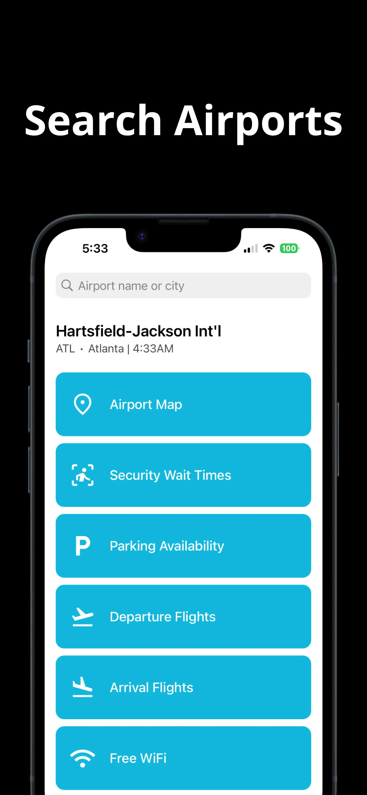 JetHub - Airport Maps, Flights iphone screenshot 4