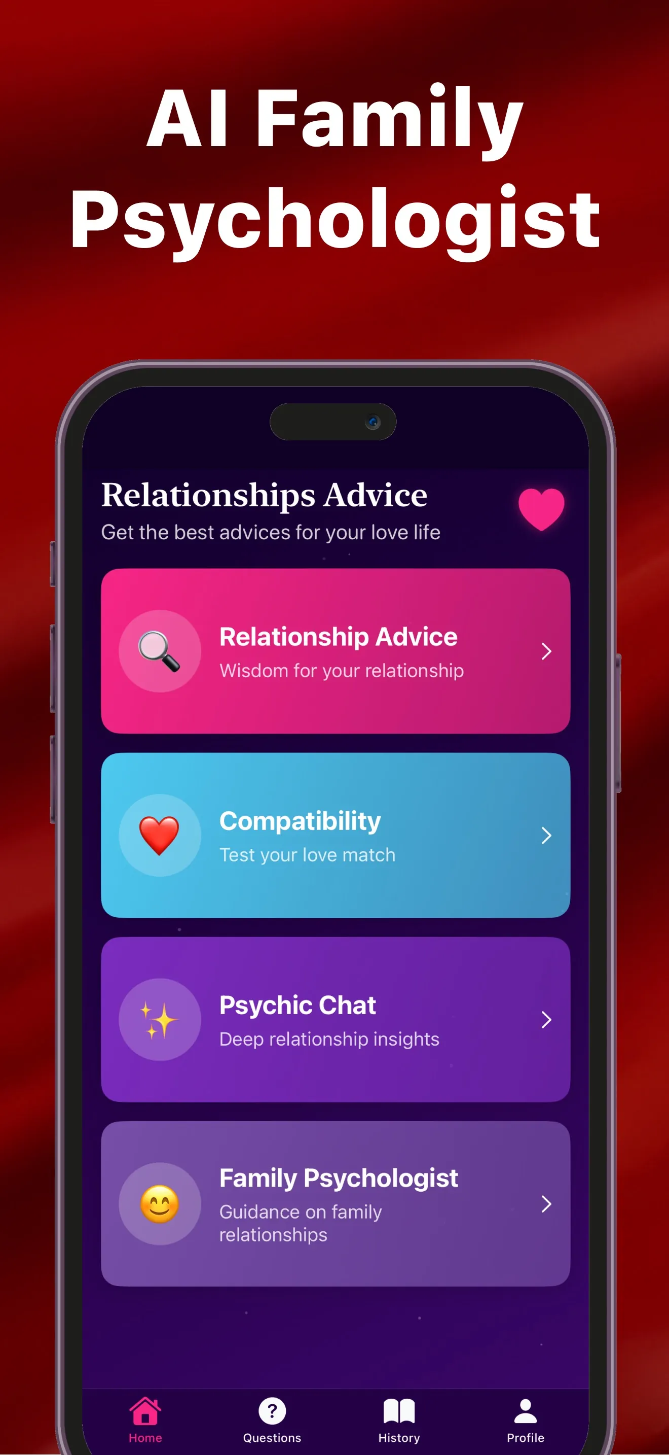 Relationship Advice Love AI iphone screenshot 3