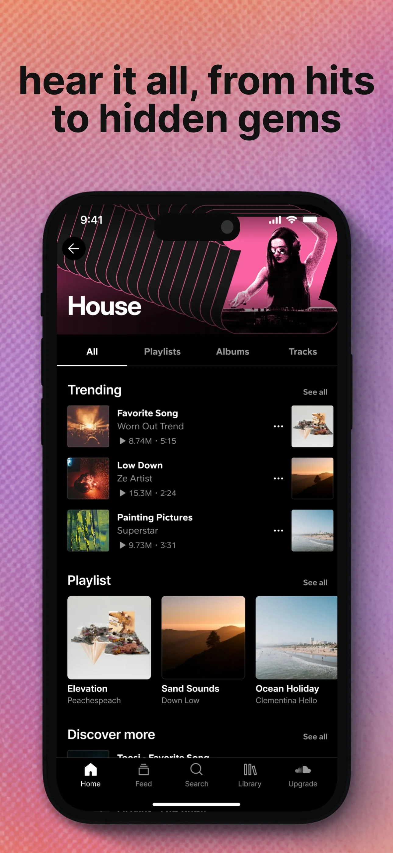 SoundCloud: Discover New Songs iphone screenshot 3