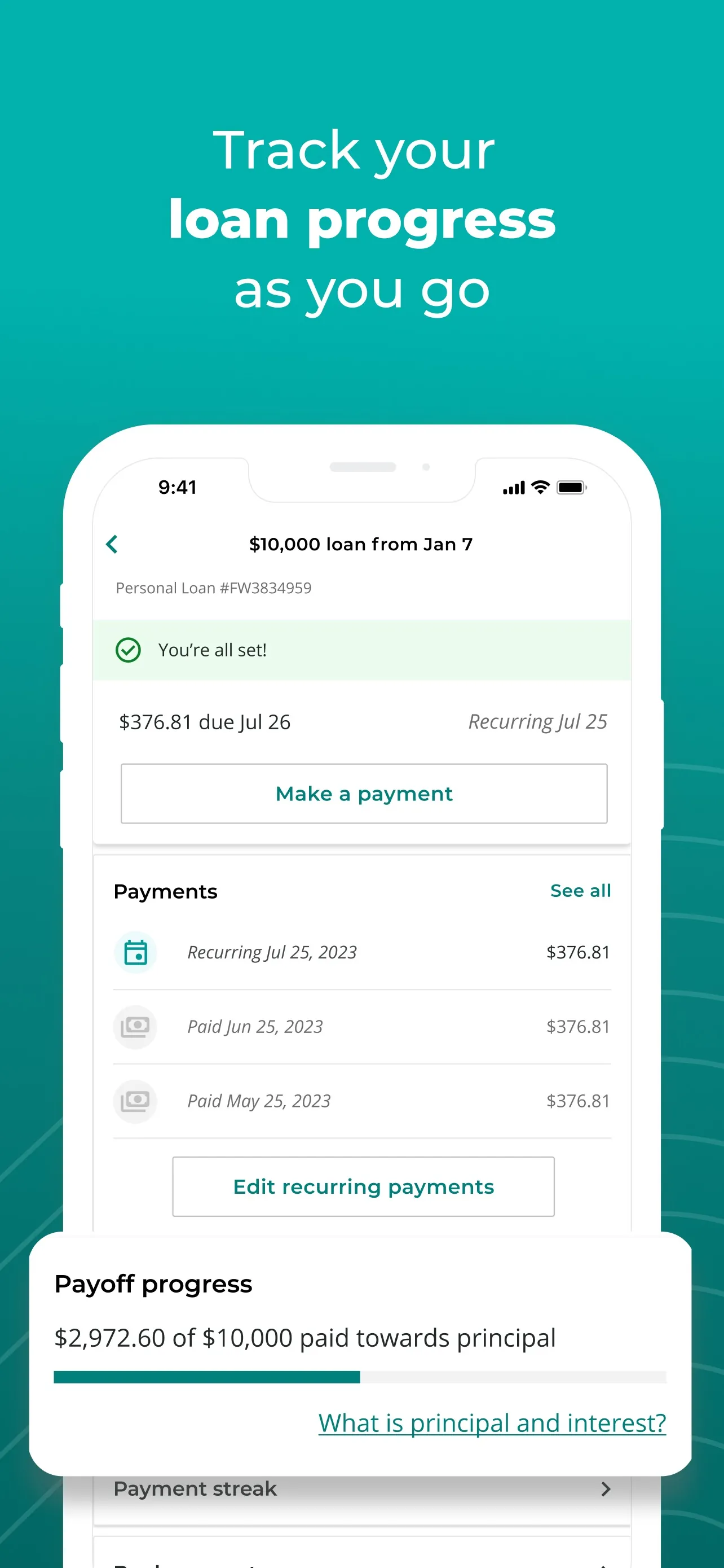 Upstart: Personal Loans + More iphone screenshot 4