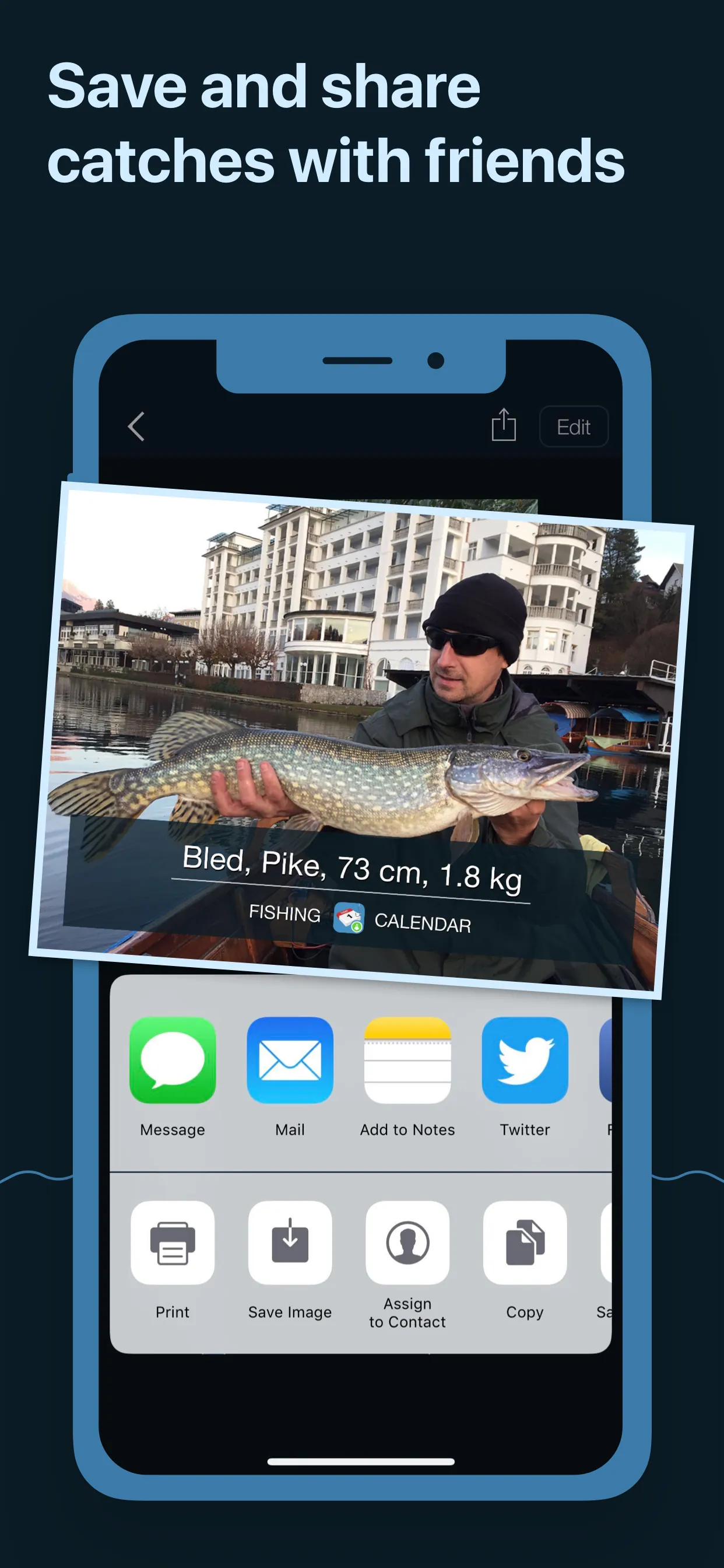 Fishing Calendar, Fish Finder iphone screenshot 4