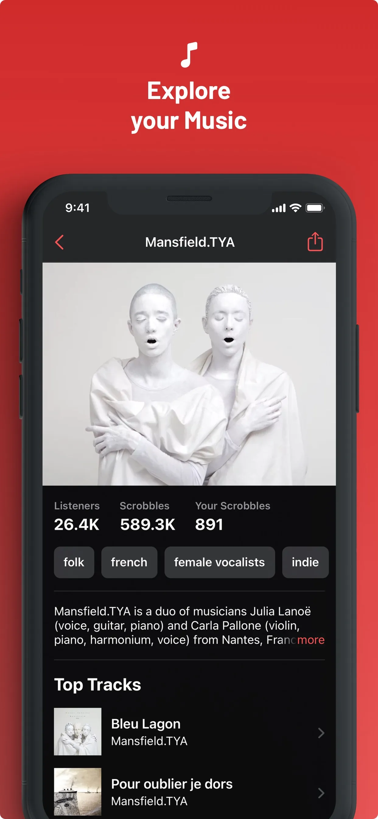 Last.fm iphone screenshot 6