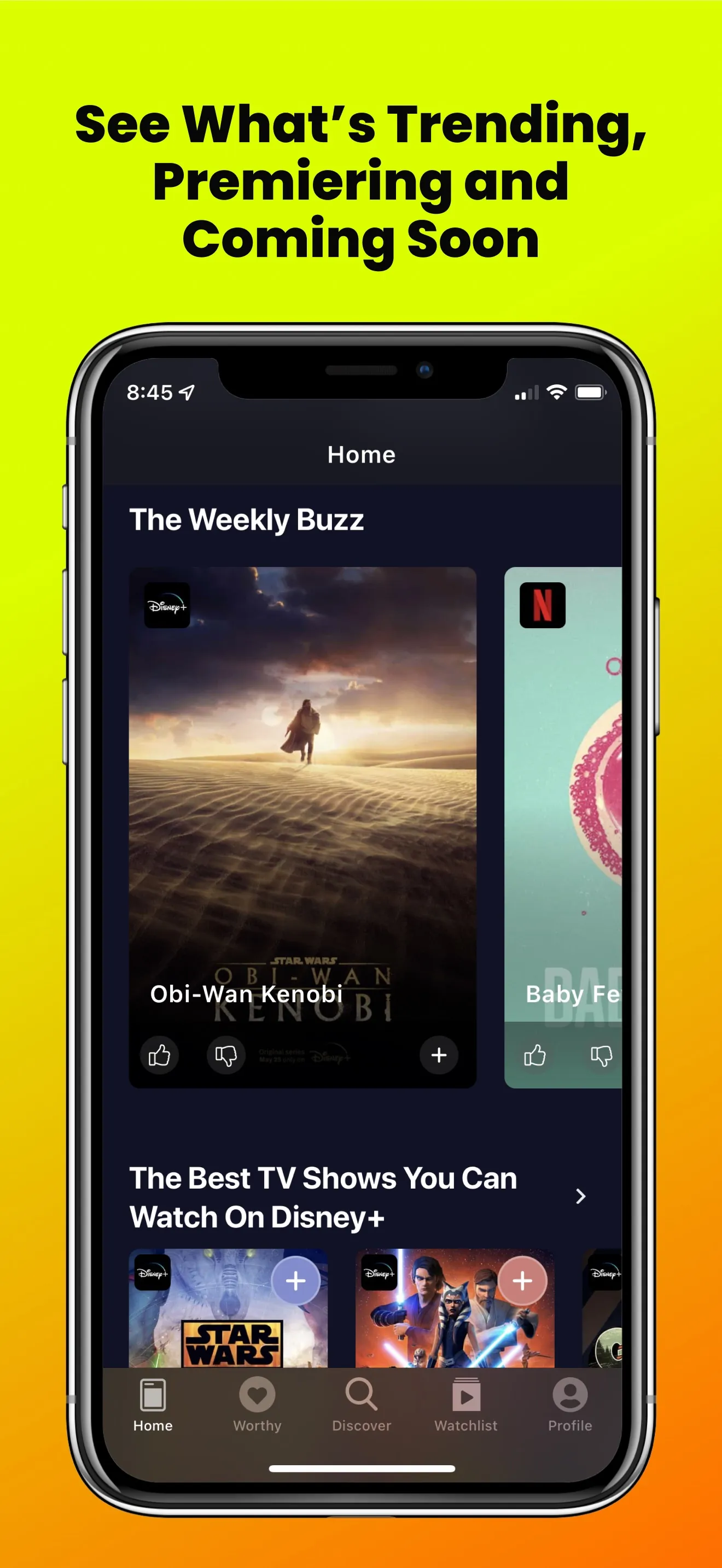 Watchworthy - What To Watch iphone screenshot 9