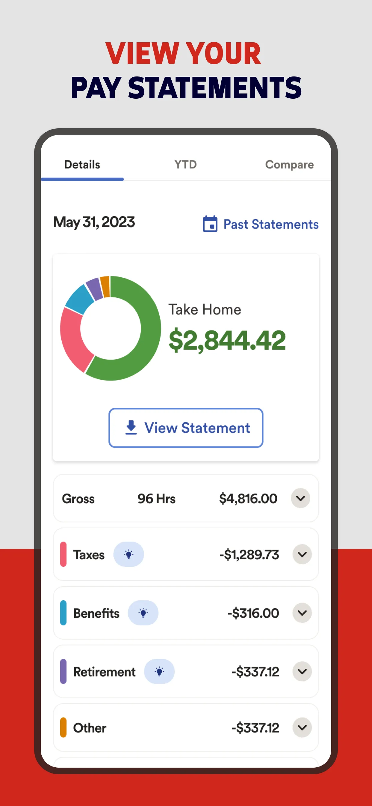 ADP Mobile Solutions iphone screenshot 3