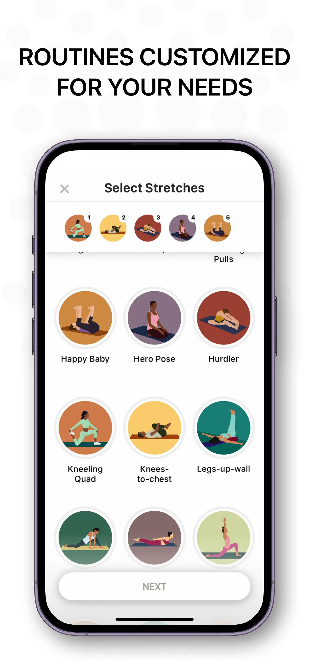 Stretching & Flexibility: Bend iphone screenshot 9