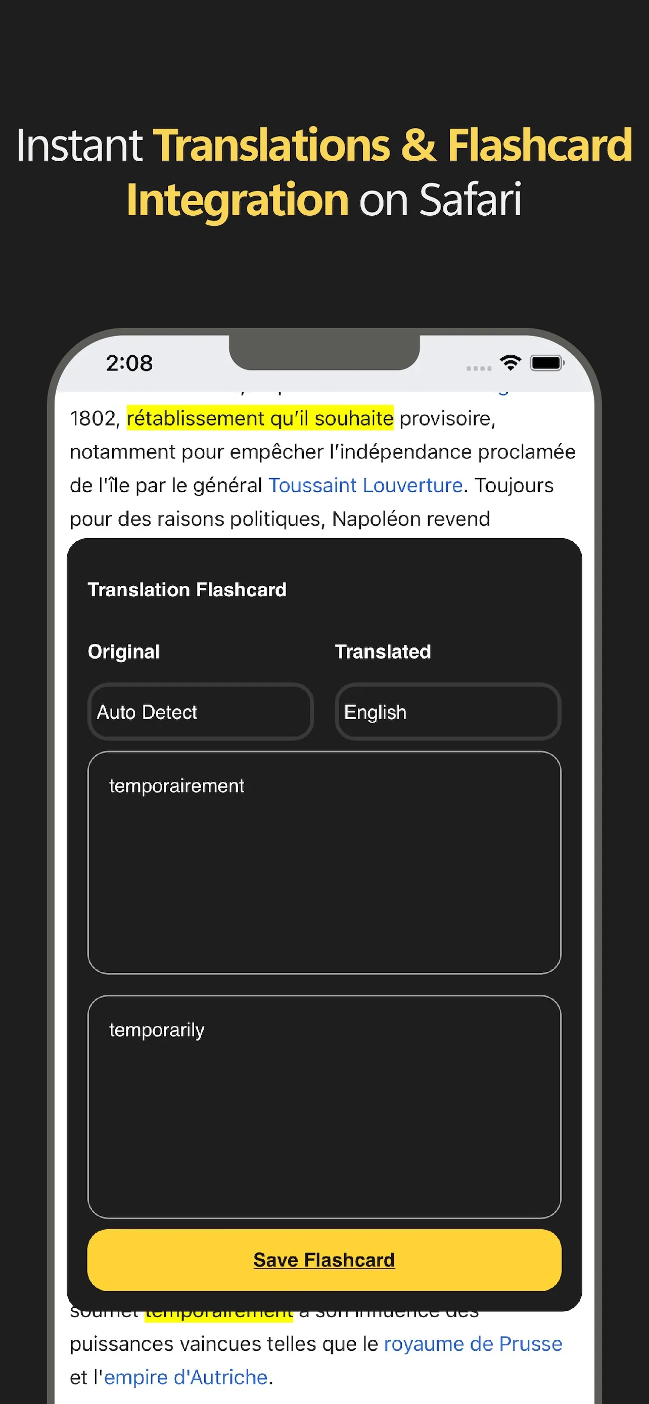 Highlighter & flash card maker iphone screenshot 3