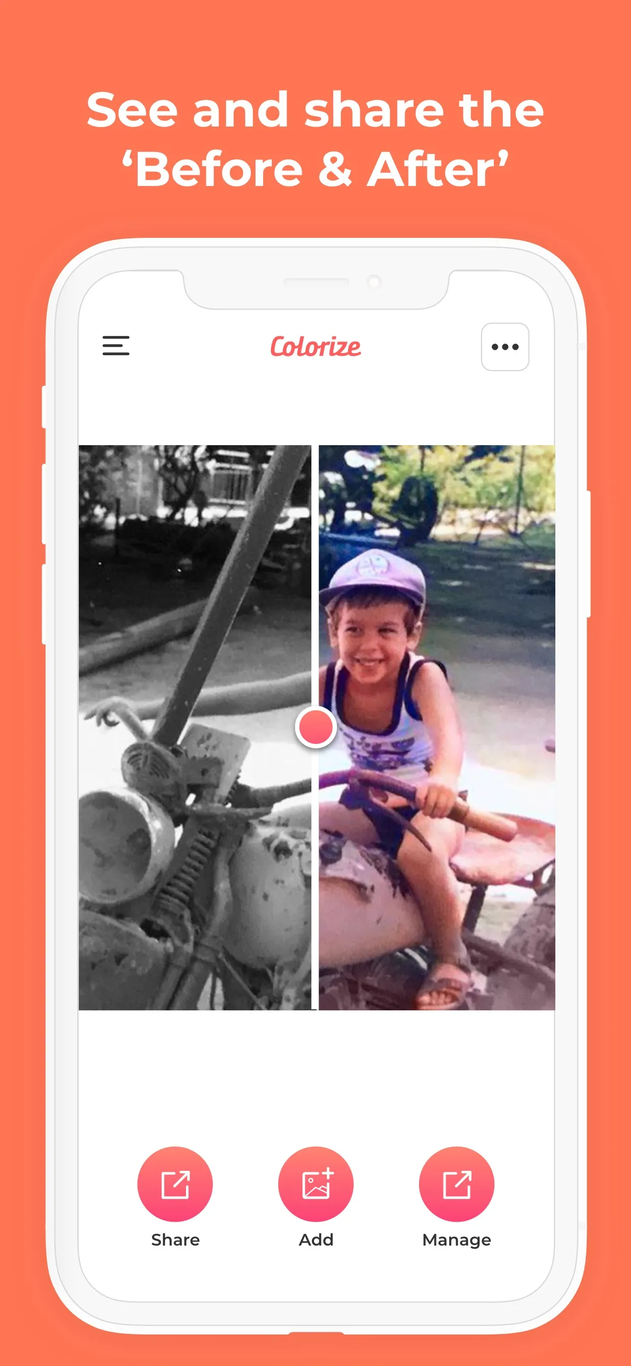 Colorize - Color to Old Photos iphone screenshot 5