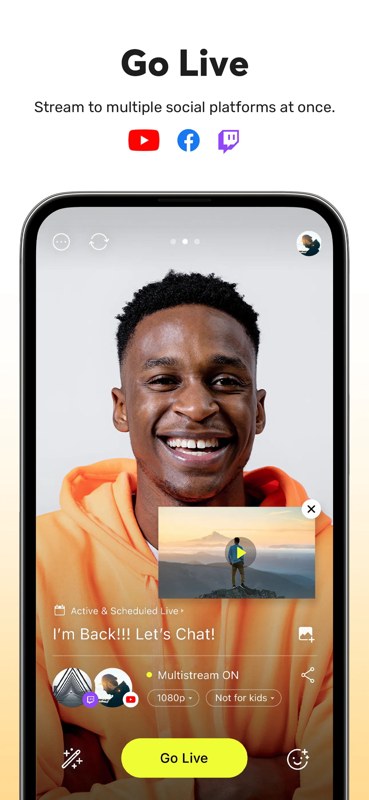 PRISM: Live Streaming App iphone screenshot 4