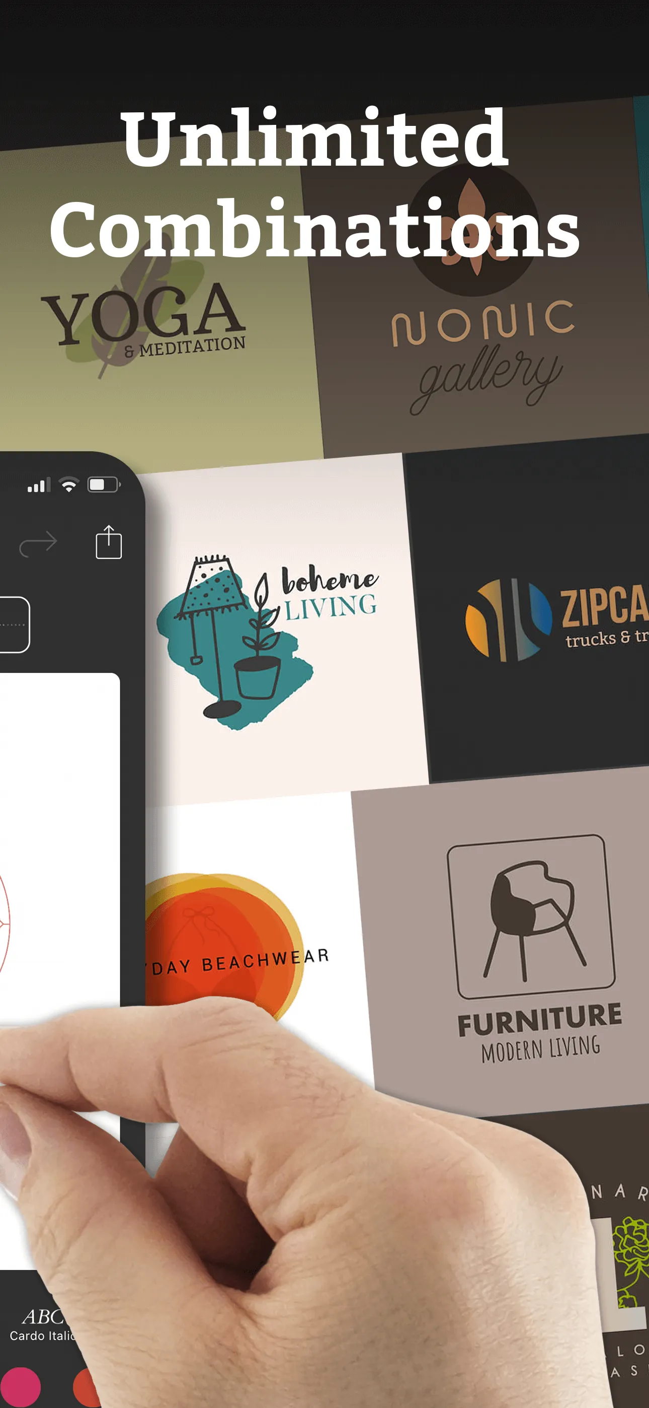 Logo Maker: Art Design Creator iphone screenshot 2