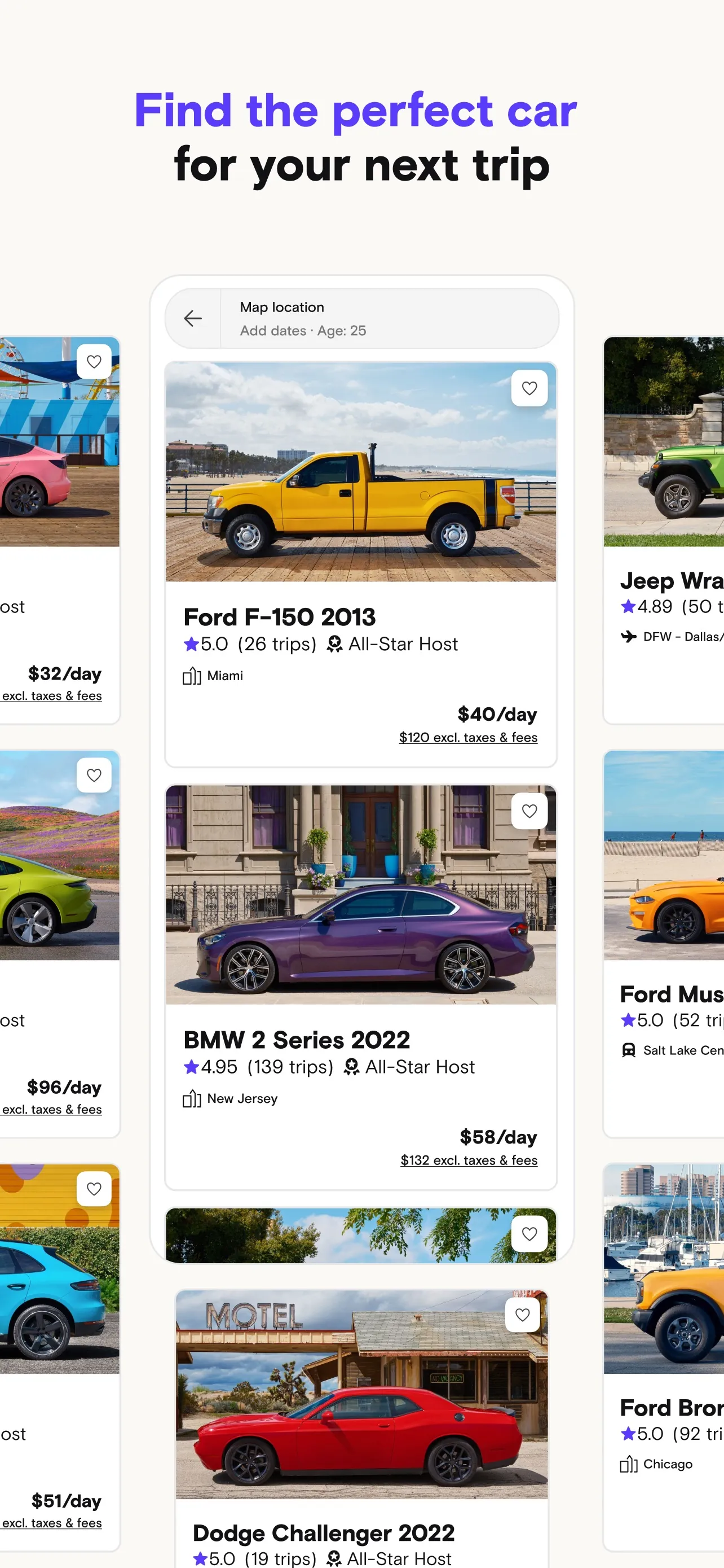 Turo — Car rental marketplace iphone screenshot 2