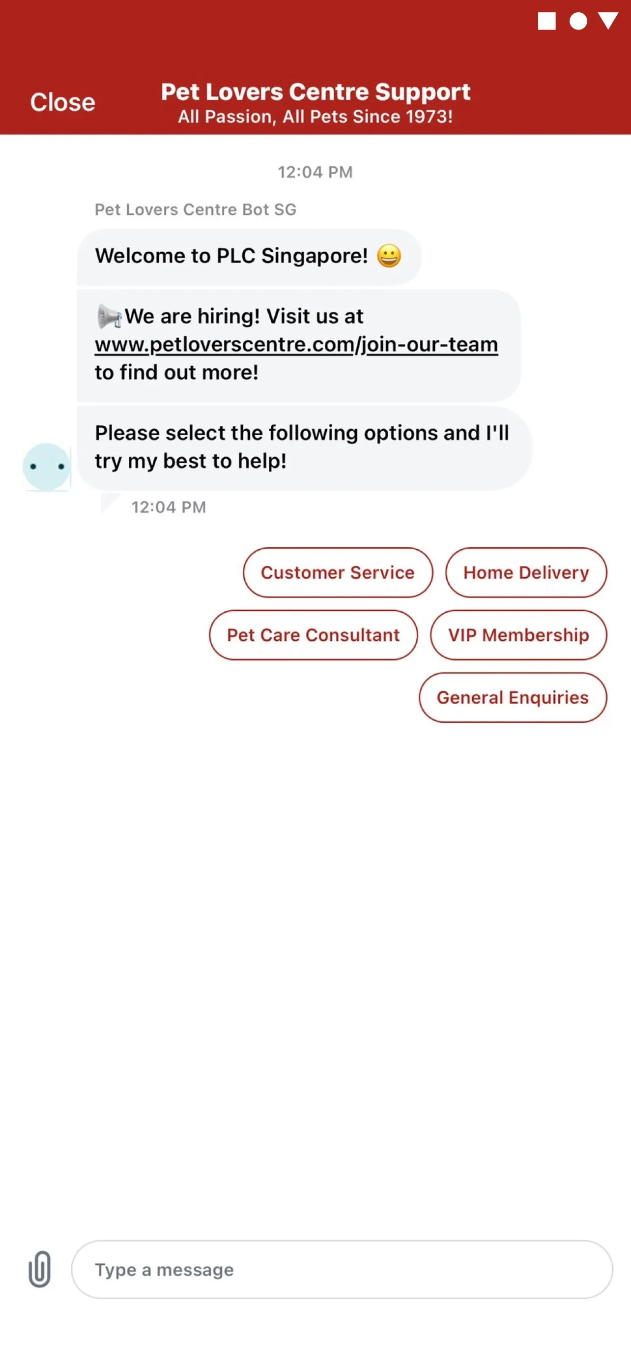 PLC VIP Concierge (SG) iphone screenshot 5