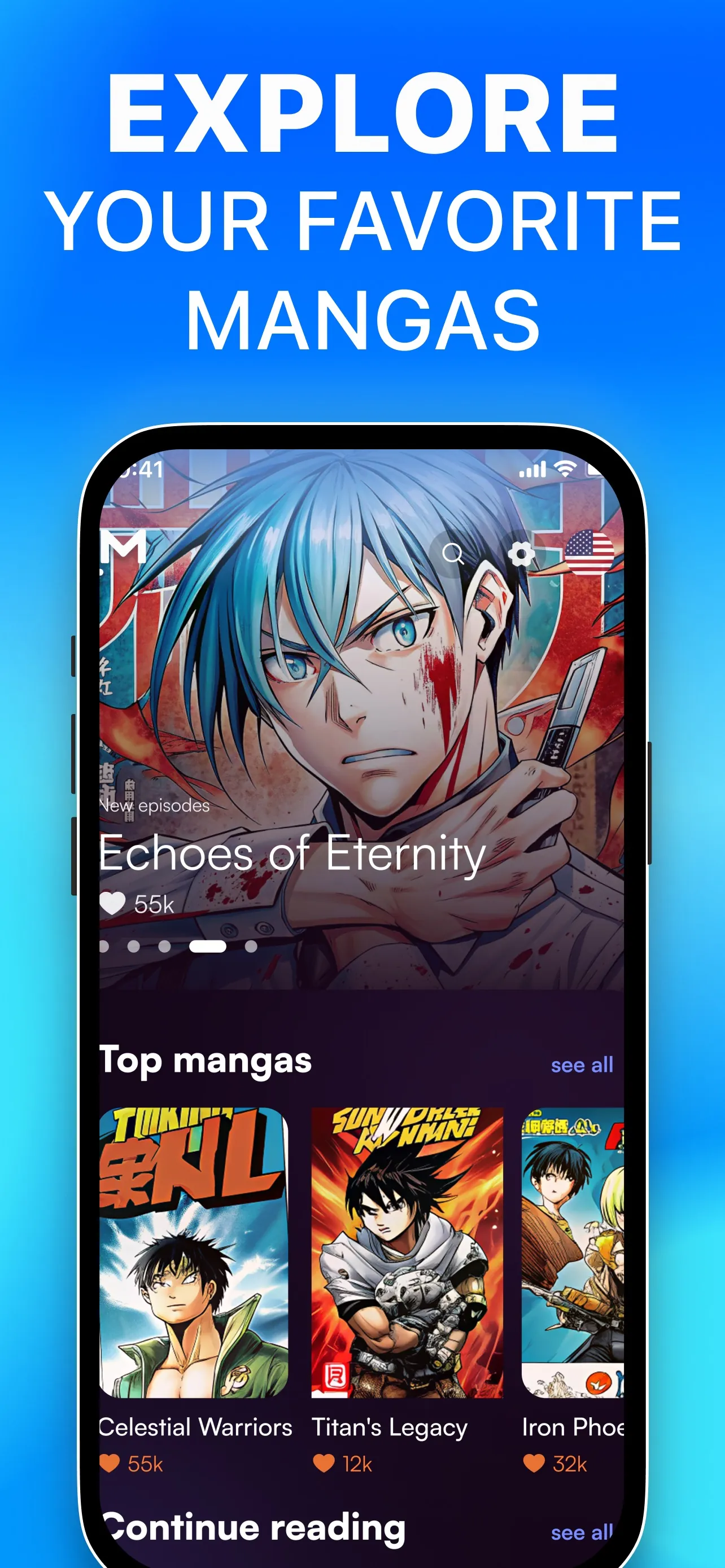 Manga Reader ㅤ iphone screenshot 4