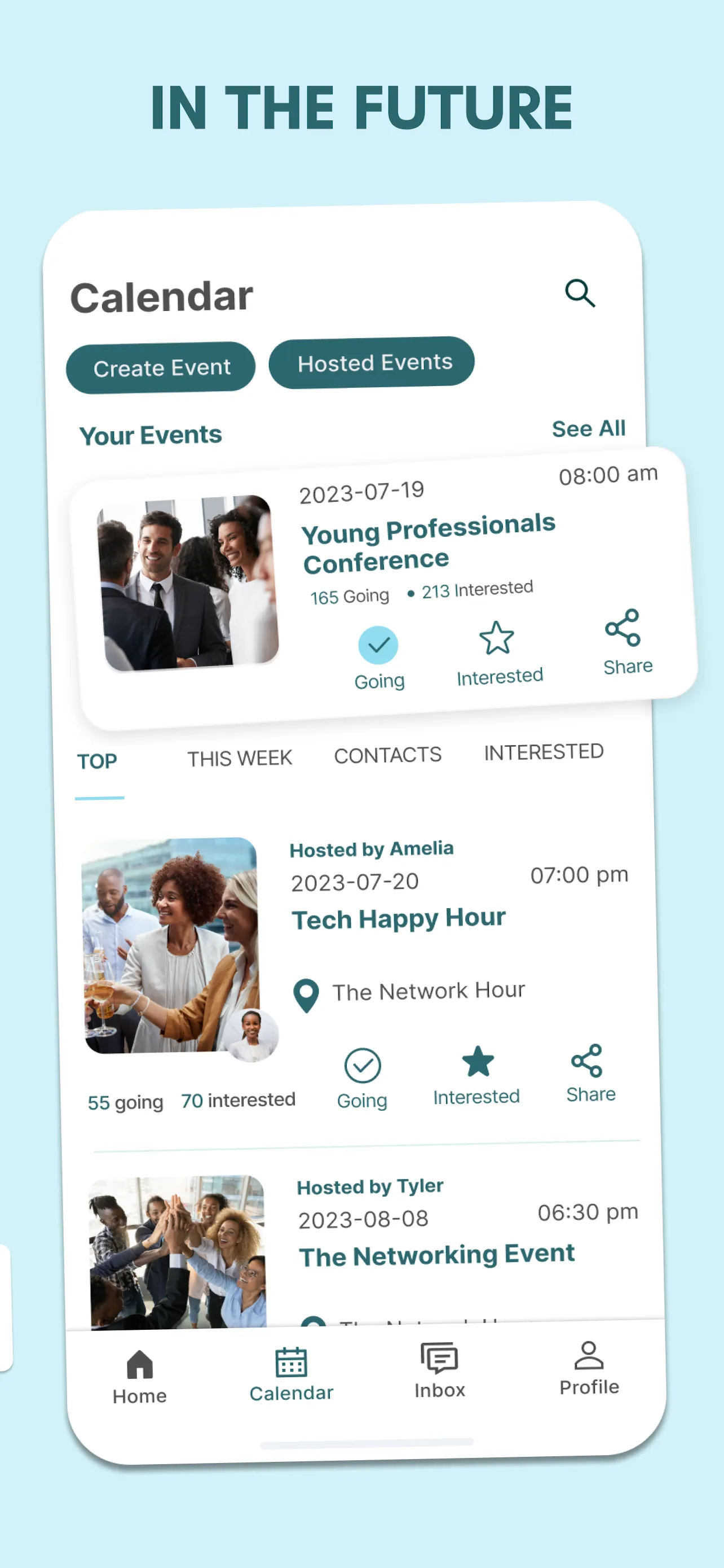 Myngly: Business Networking iphone screenshot 4