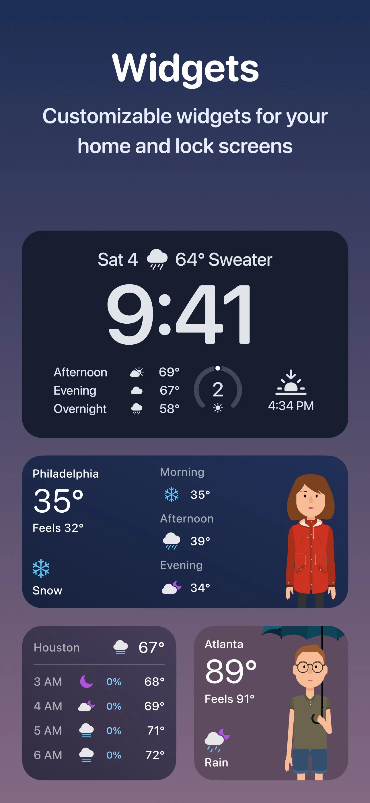 Weather Fit: Wearing Smart iphone screenshot 2