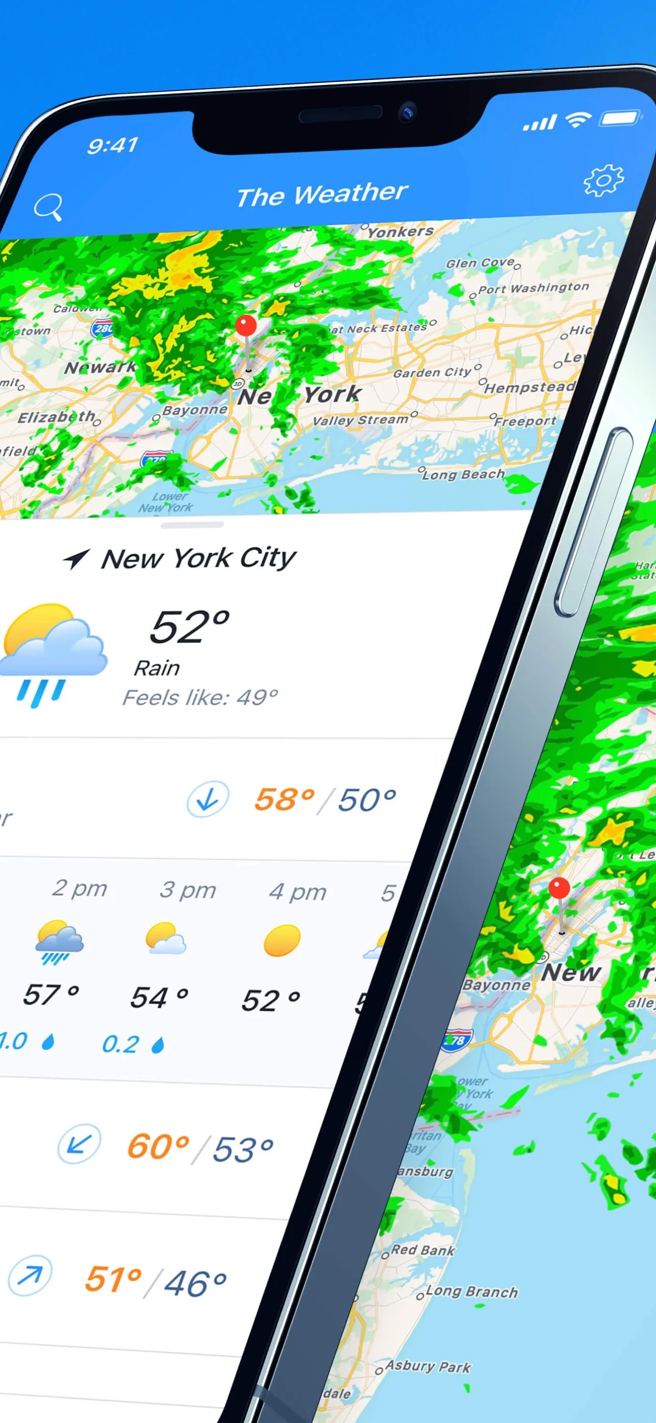 Weather ۬ iphone screenshot 2