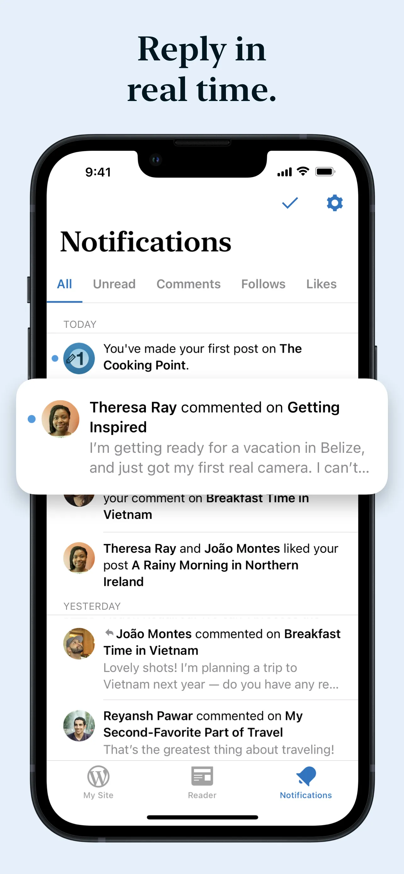 WordPress – Website Builder iphone screenshot 7