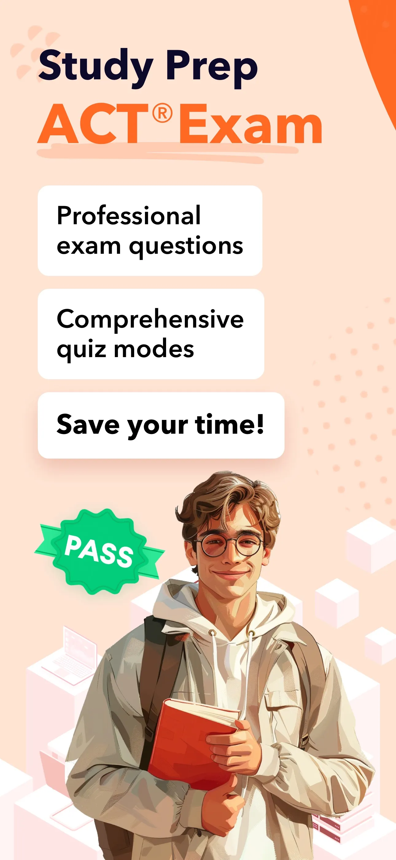 ACT Prep: Practice Test 2025 iphone screenshot 1