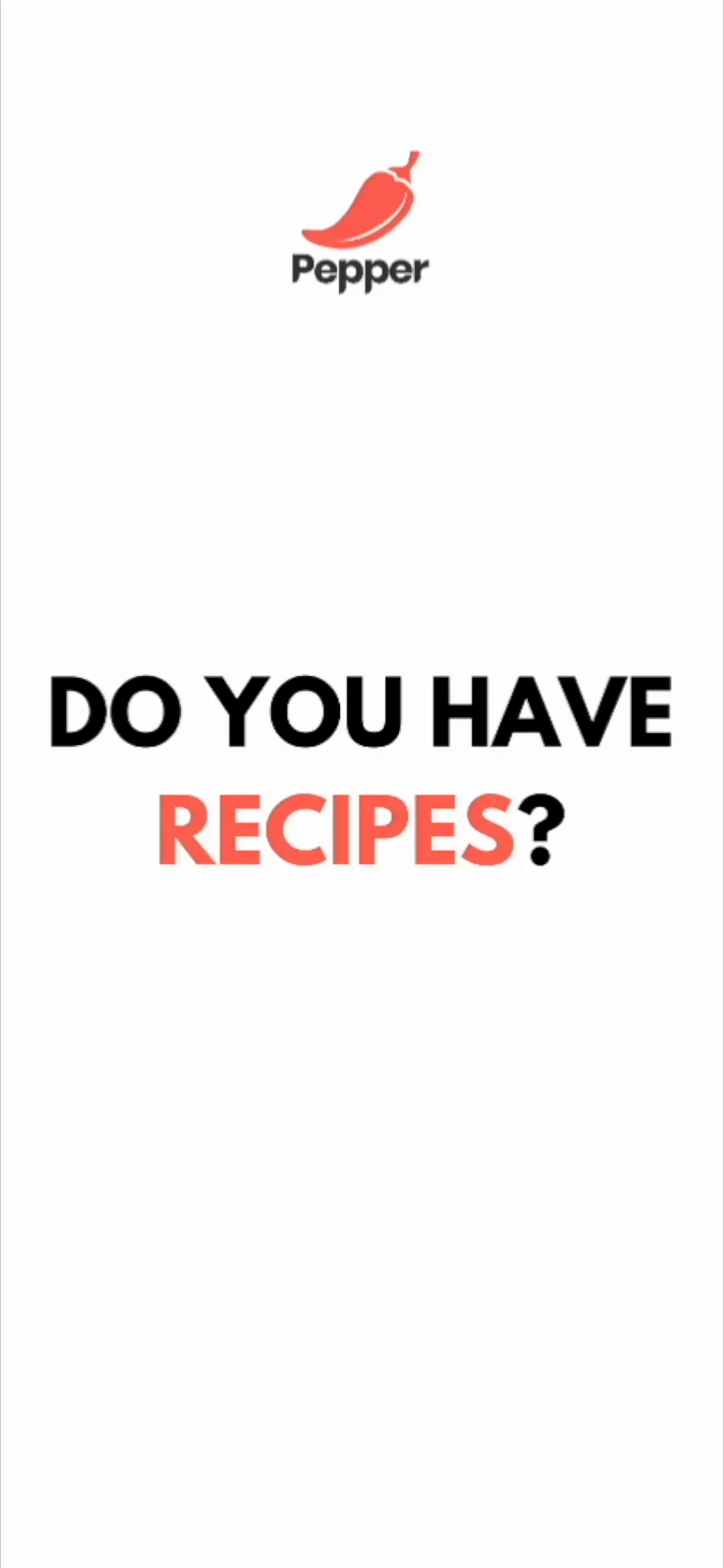 Pepper - Recipe Organizer iphone screenshot 1