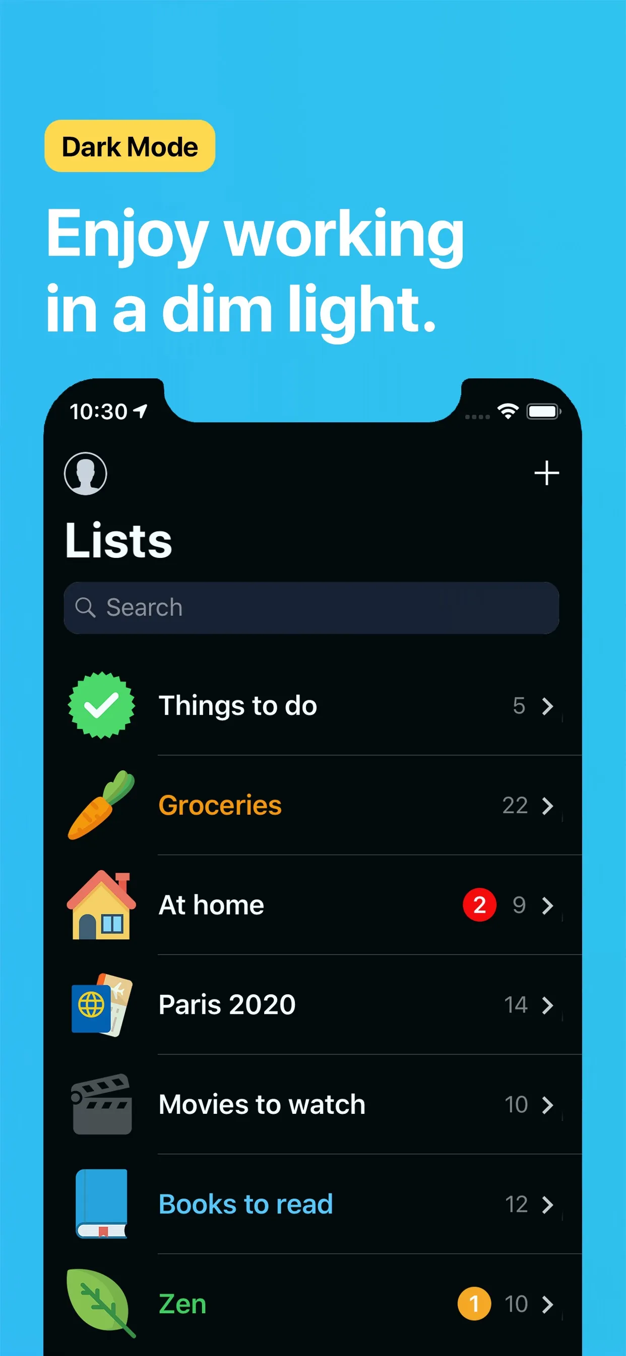 Pocket Lists iphone screenshot 8