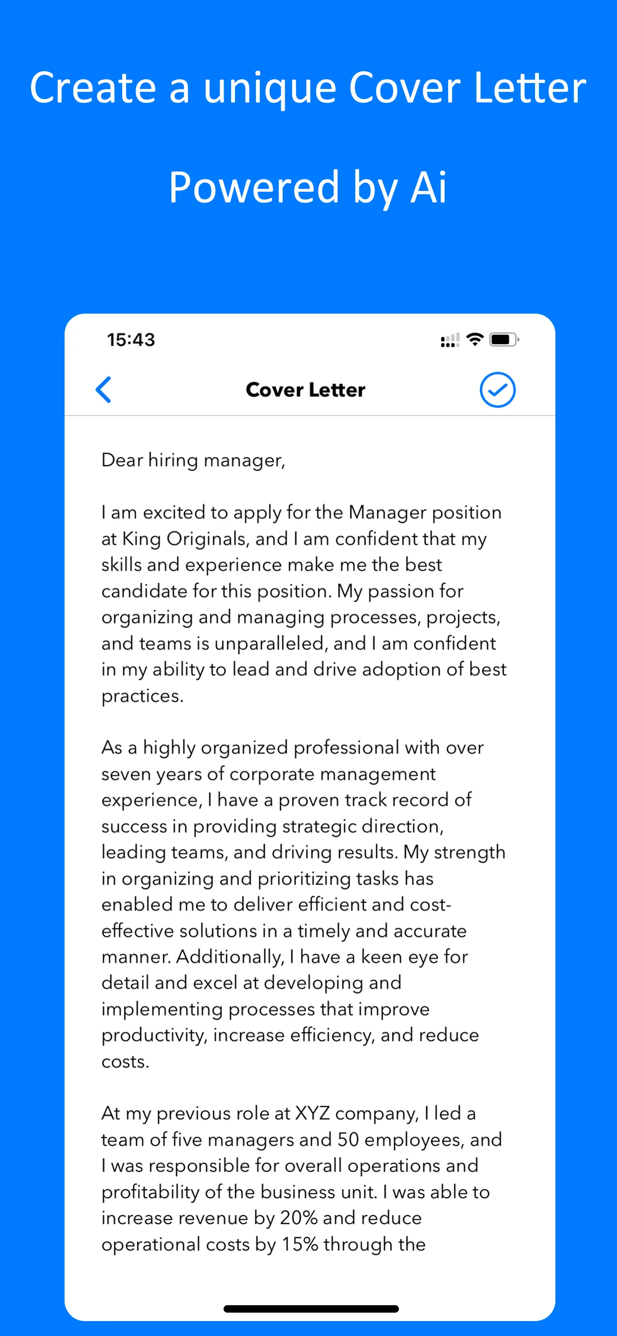 Resume Builder⁺ iphone screenshot 4
