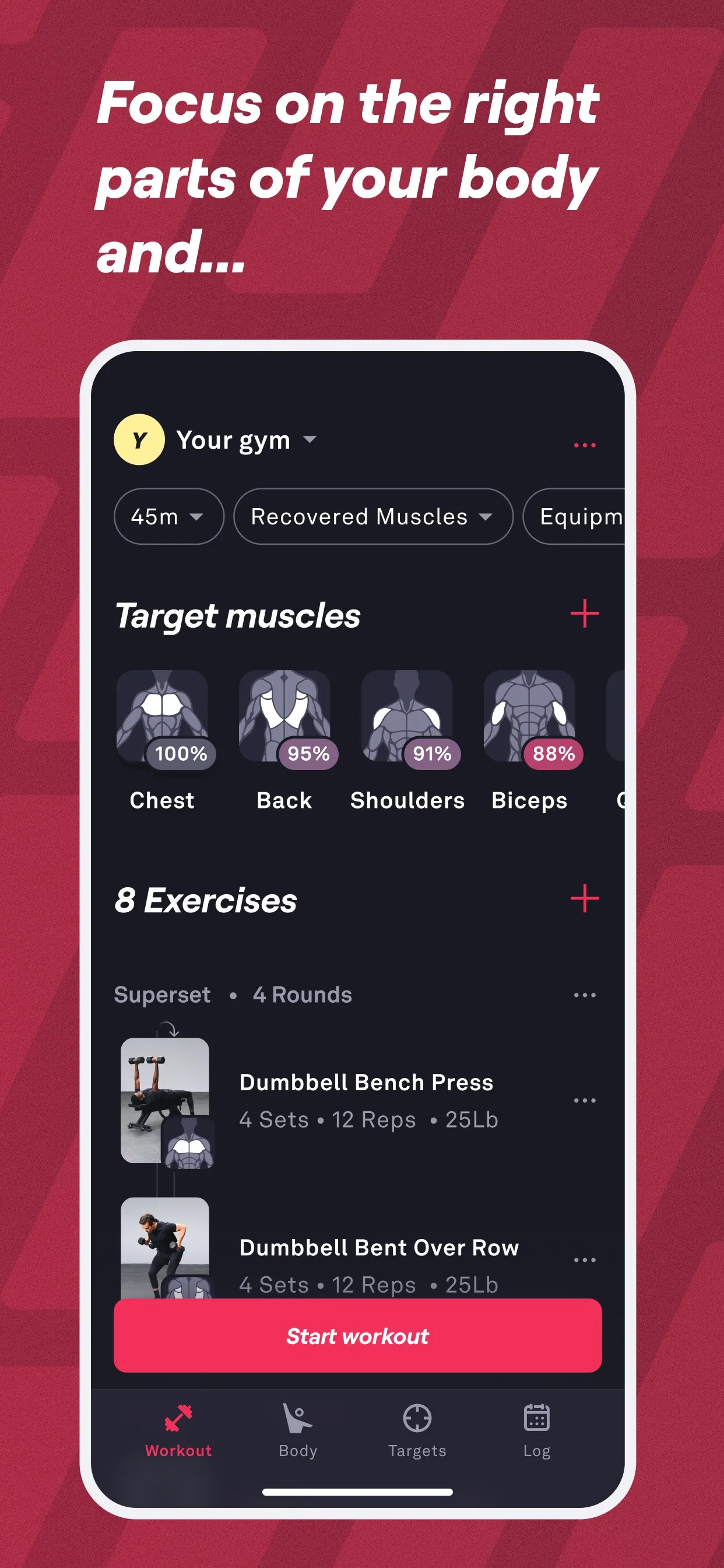 Fitbod: Gym & Fitness Planner iphone screenshot 5