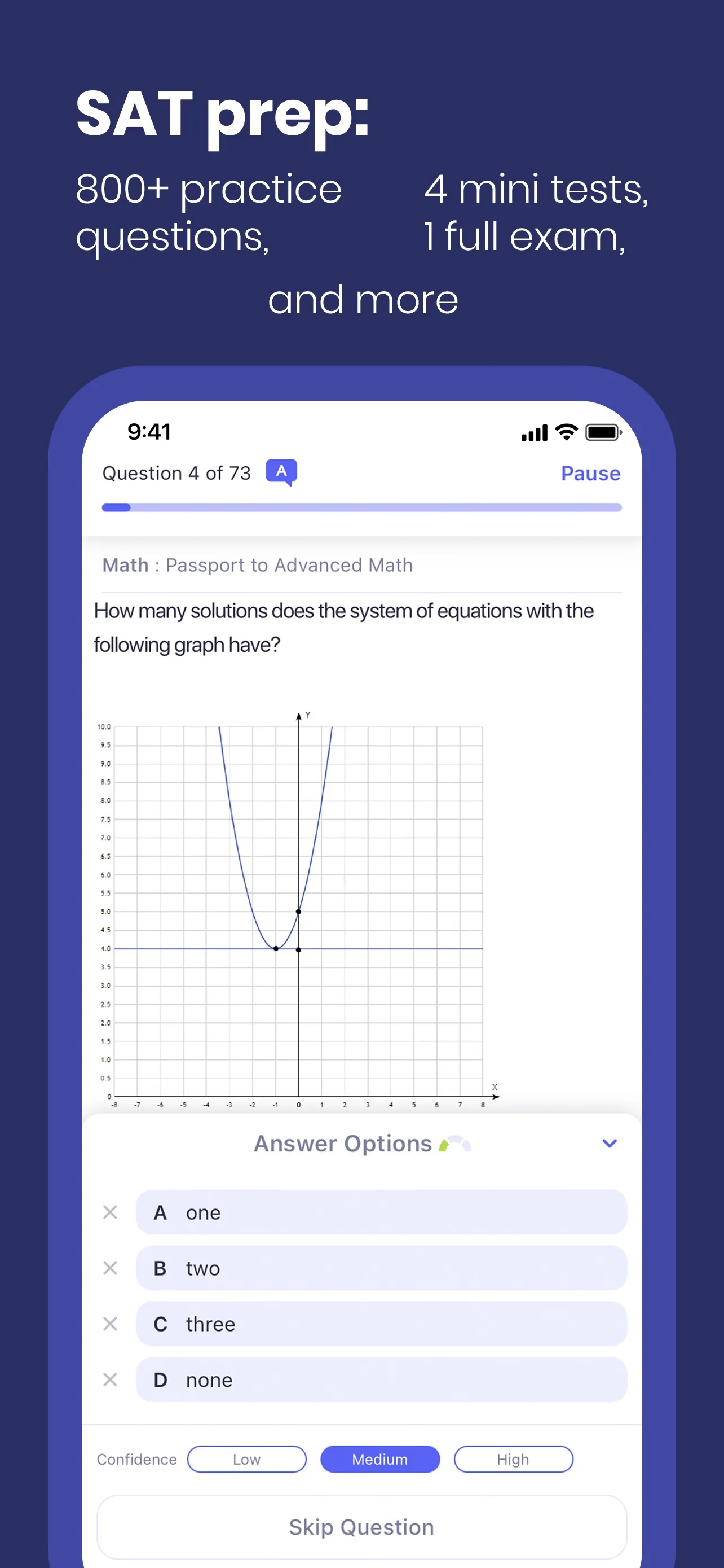 PerfectPrep - ACT & SAT Prep iphone screenshot 3