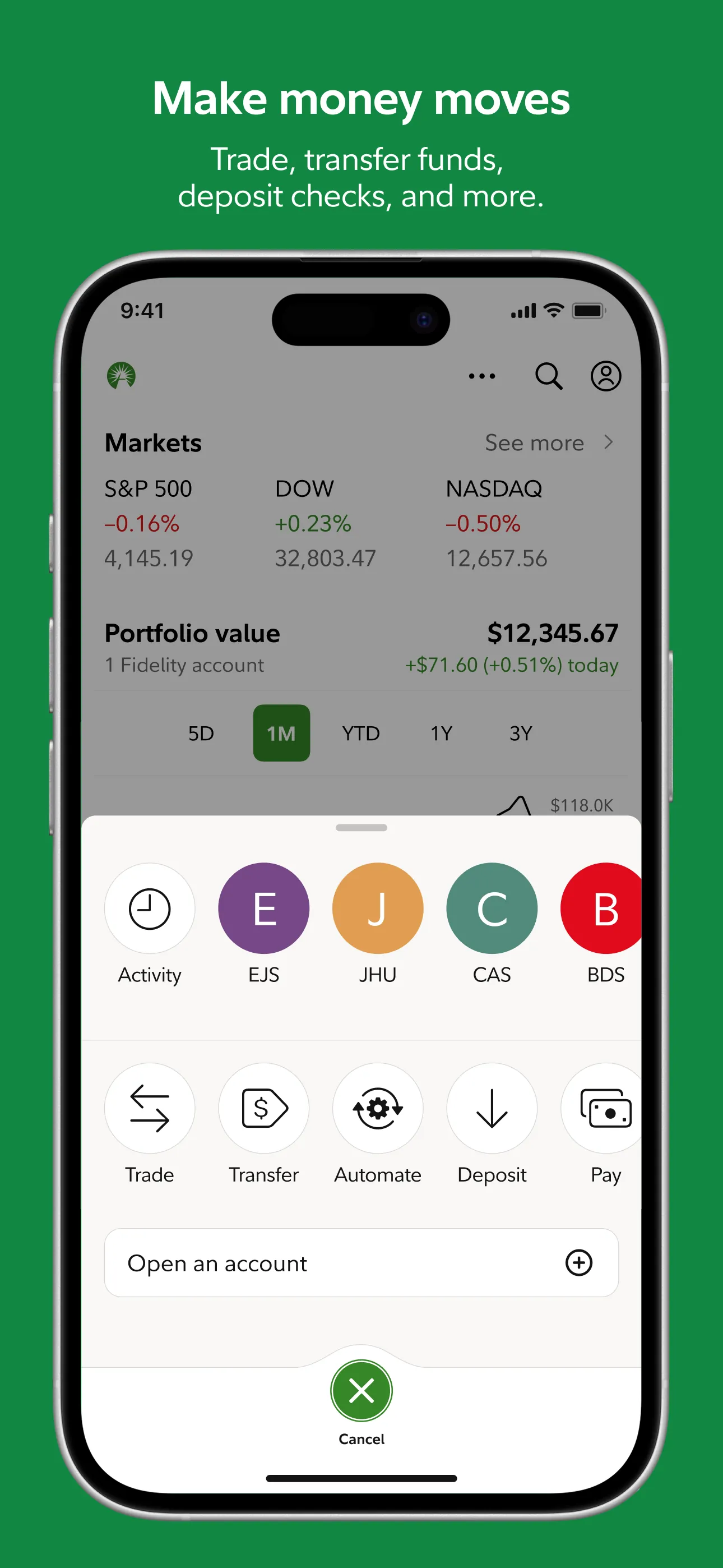 Fidelity Investments iphone screenshot 7
