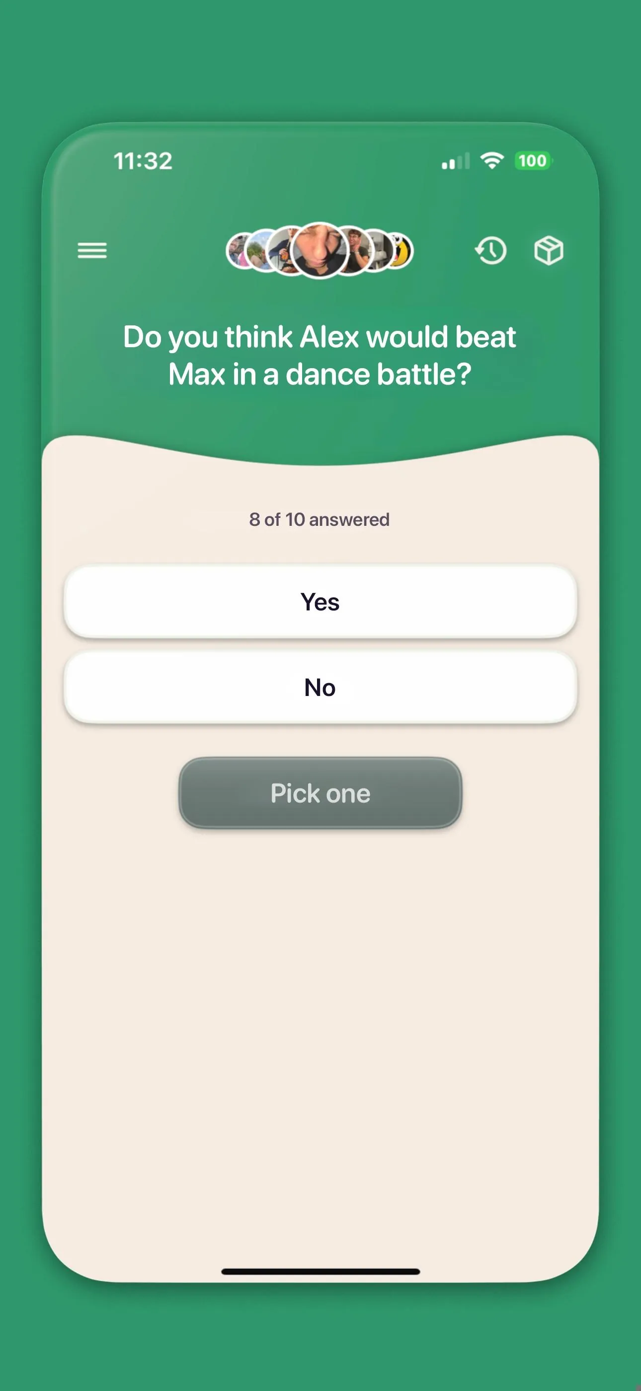 askUs: Whos most likely to iphone screenshot 5
