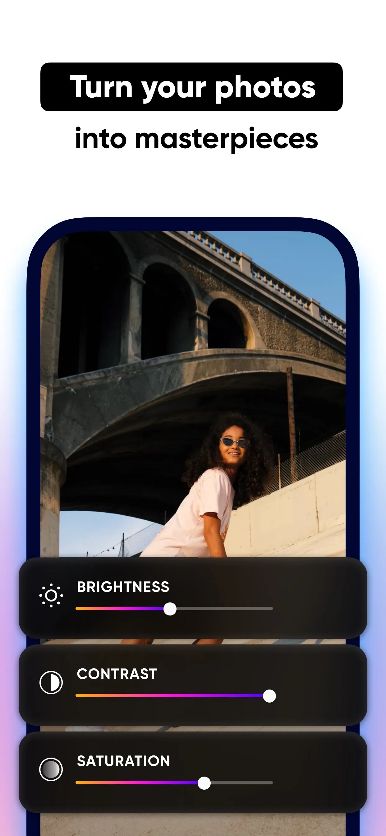 Photo Editor · Retouch & Edit iphone screenshot 3
