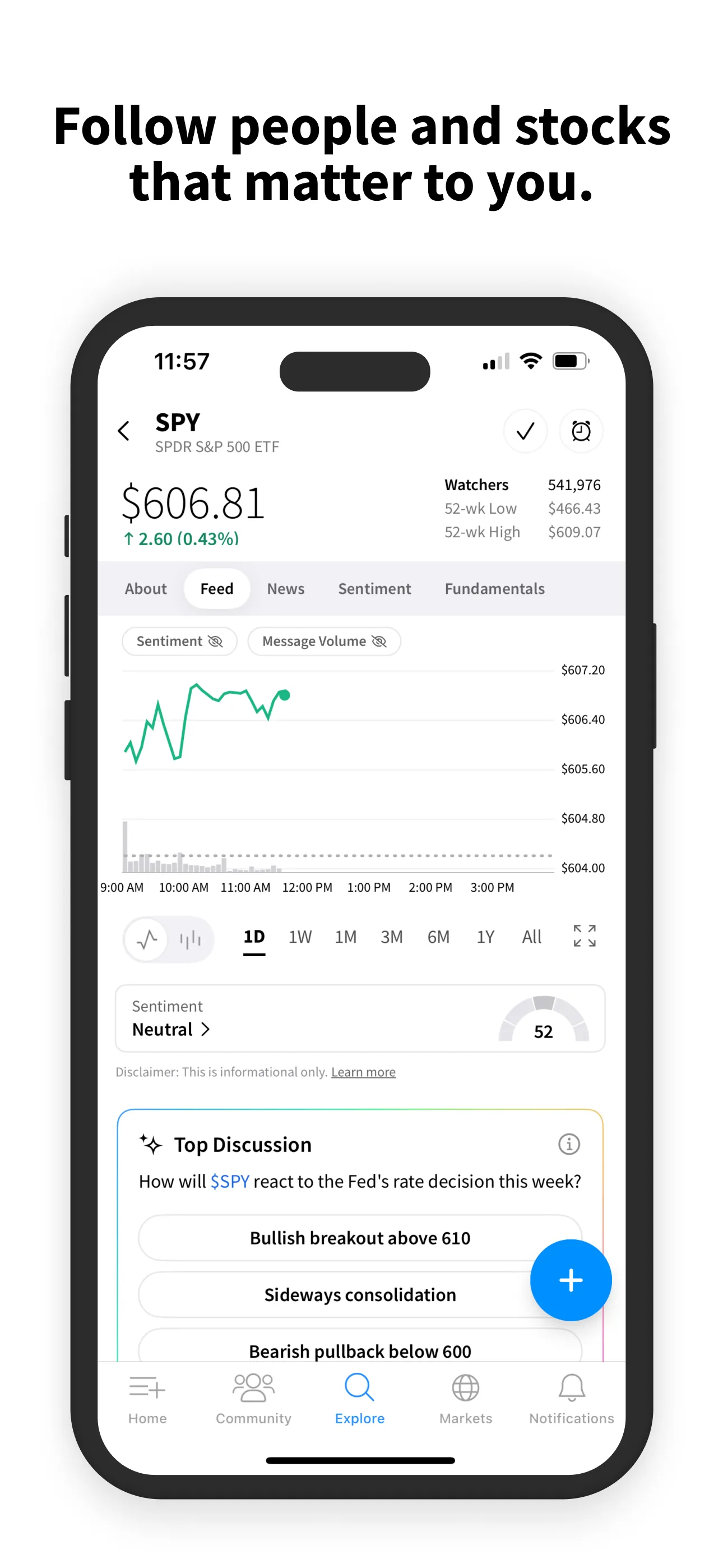 Stocktwits iphone screenshot 4