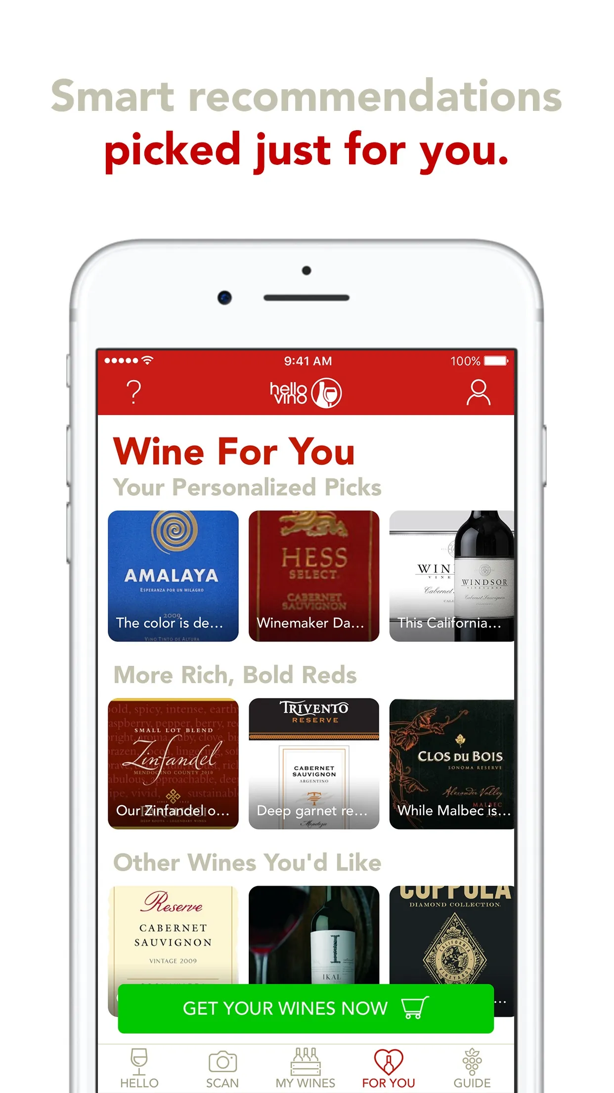 Hello Vino: Wine Assistant iphone screenshot 3