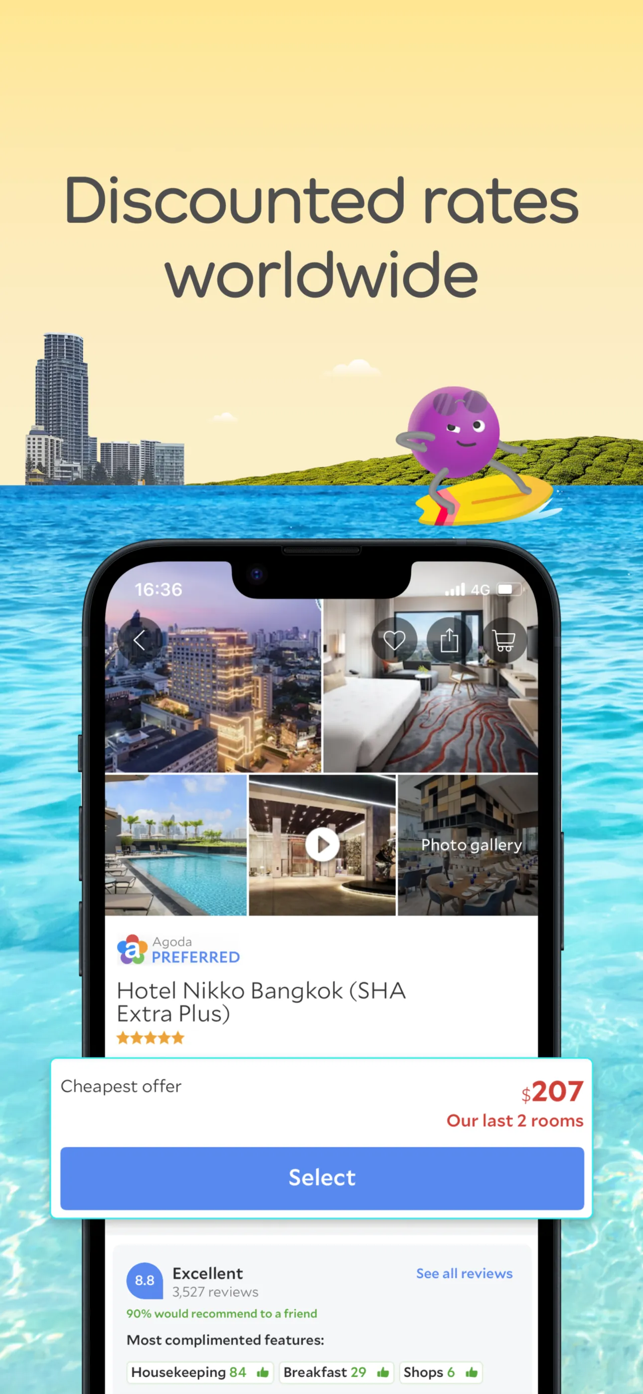 Agoda: Cheap Flights & Hotels iphone screenshot 3